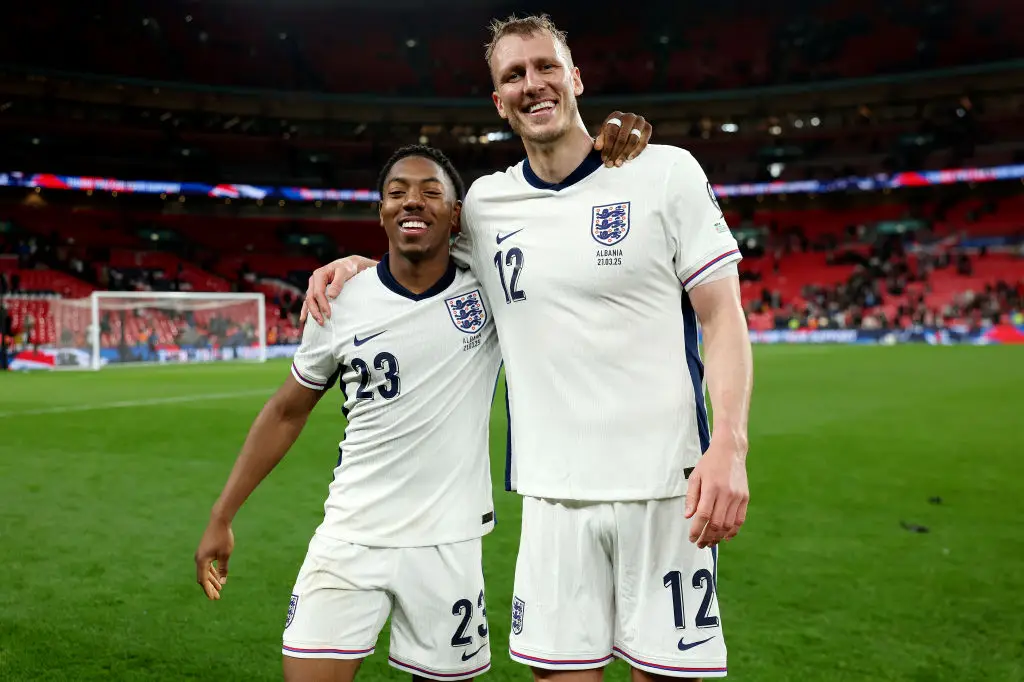 Dan Burn and Myles Lewis-Skelly made their debuts against Albania (Credit:Getty)