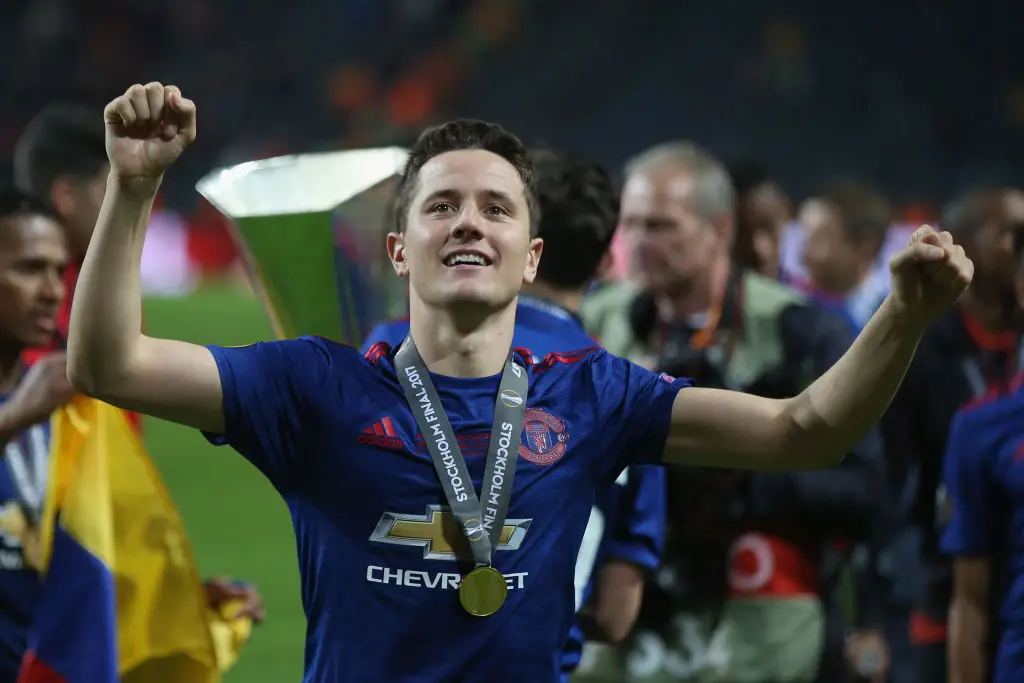 Ander Herrera won the 2016/17 Europa League with Manchester United (Credit:Getty)