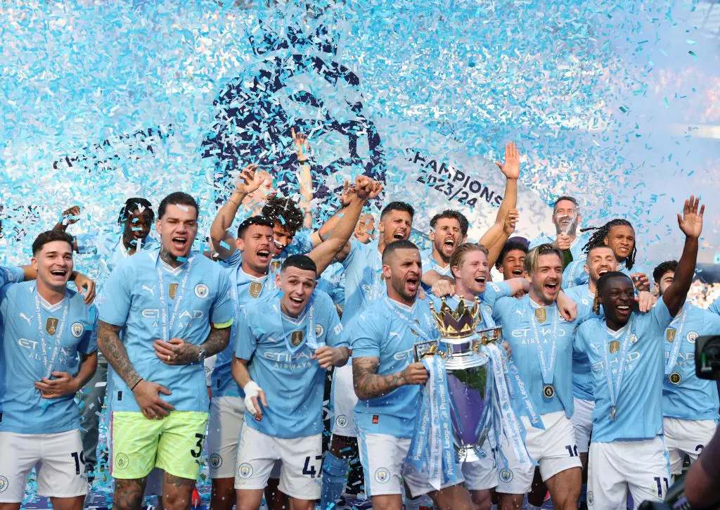 Man City are reigning Premier League champions (Image: Getty)