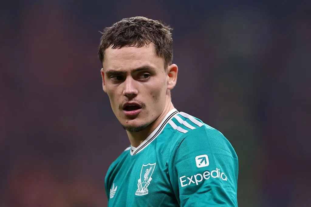 Florian Wirtz in action for Liverpool (Credit:Getty)