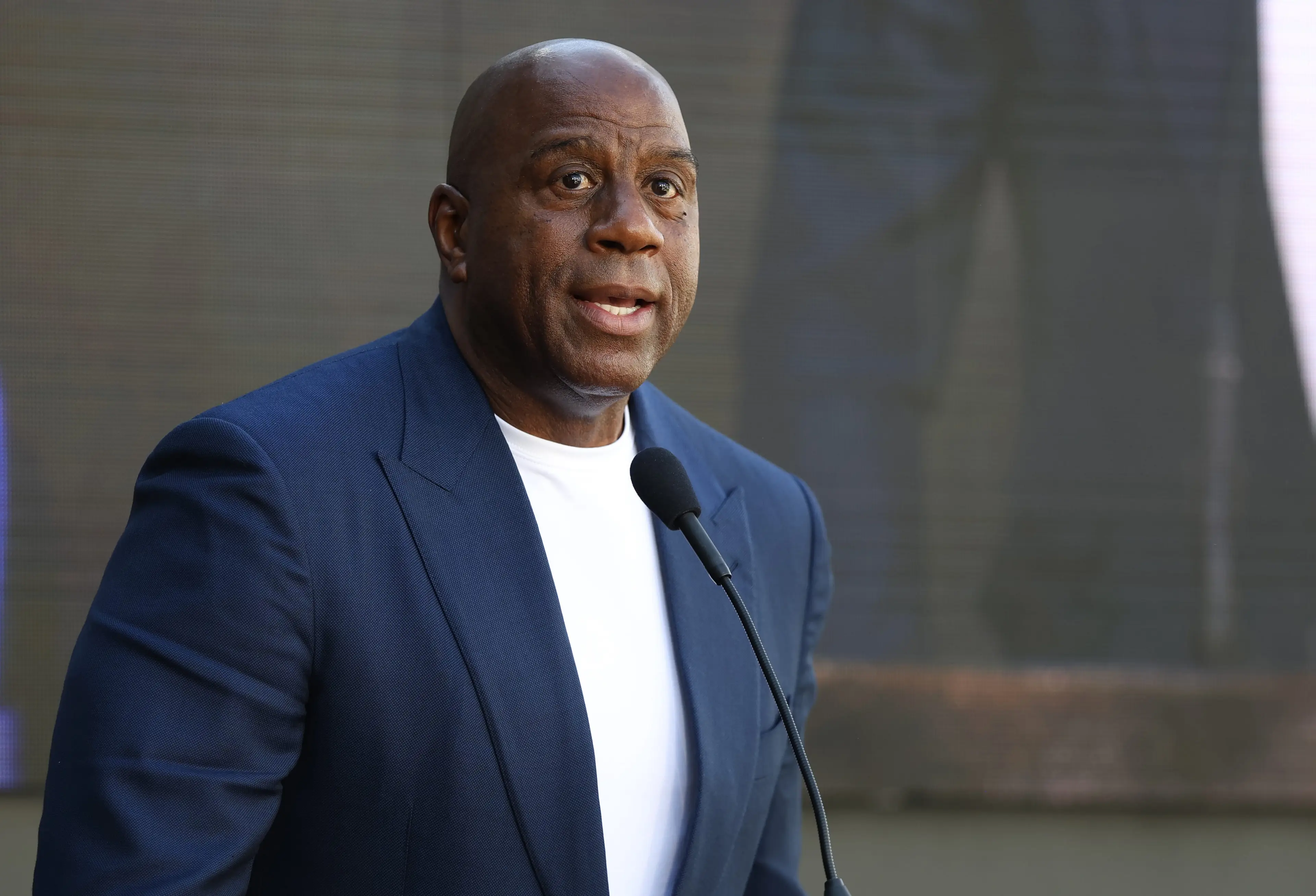 Magic Johnson pictured (Image: Getty)