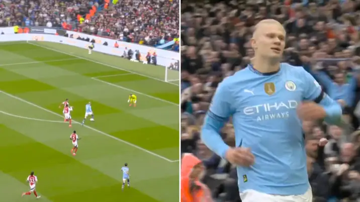 Erling Haaland matches stunning Cristiano Ronaldo record after scoring for Man City against Arsenal 
