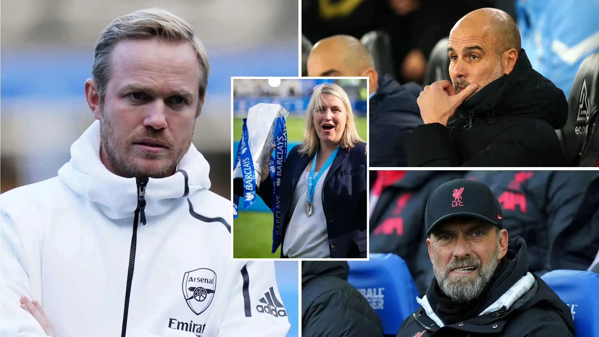 Arsenal Women manager Jonas Eidevall launches scathing criticism on lack of female coaches in men's football