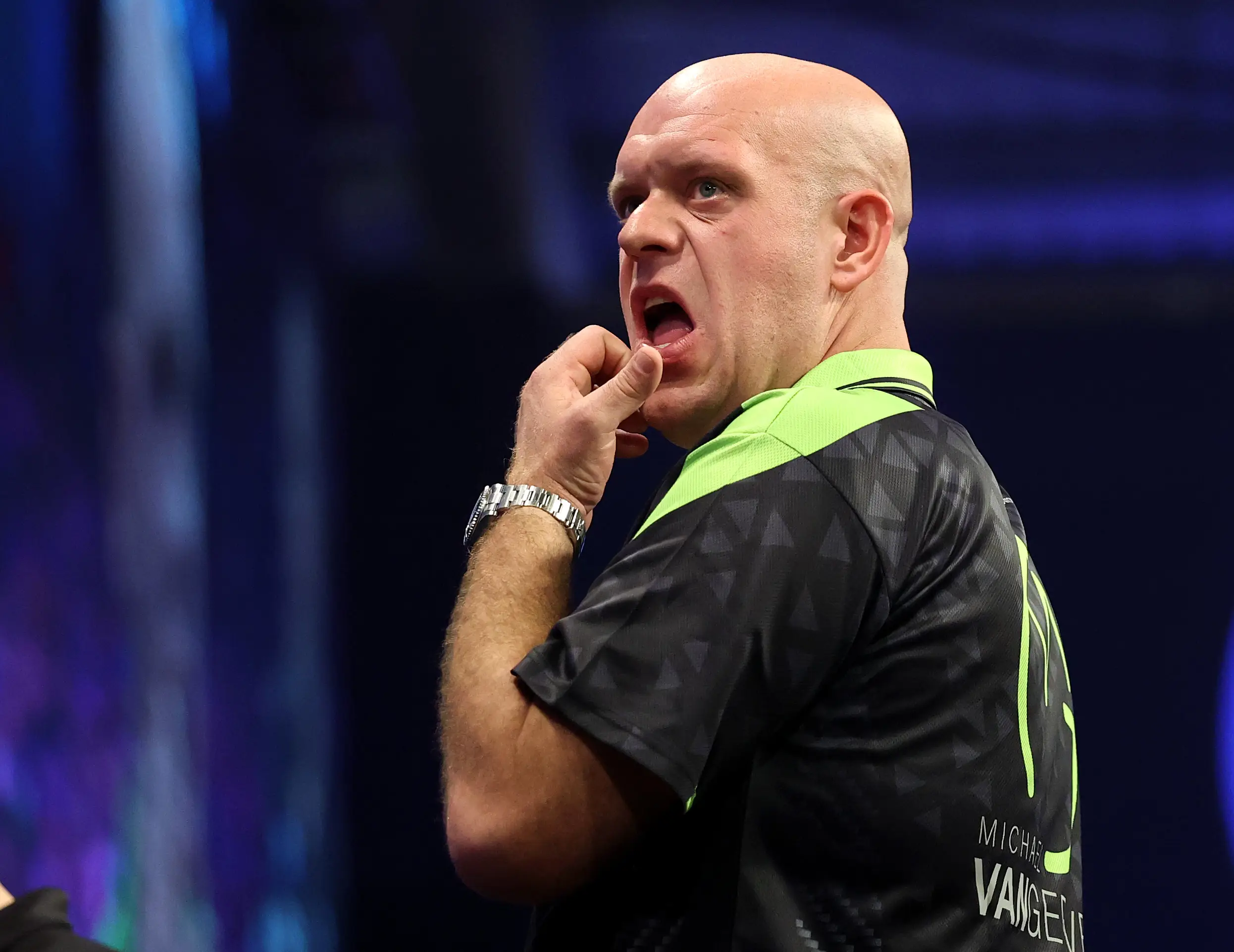 Van Gerwen was brutally honest in his assessment. Image: Getty