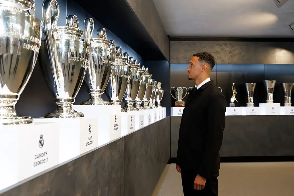 Trent Alexander-Arnold is officially a Real Madrid player (Credit:Getty)