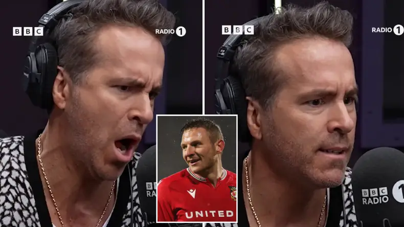 Paul Mullin brutally trolls Ryan Reynolds on live radio with cheeky Rob McElhenney joke