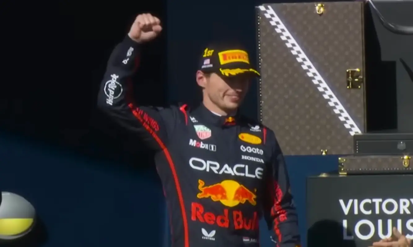 Max Verstappen. Image: Sky Sports via YouTube