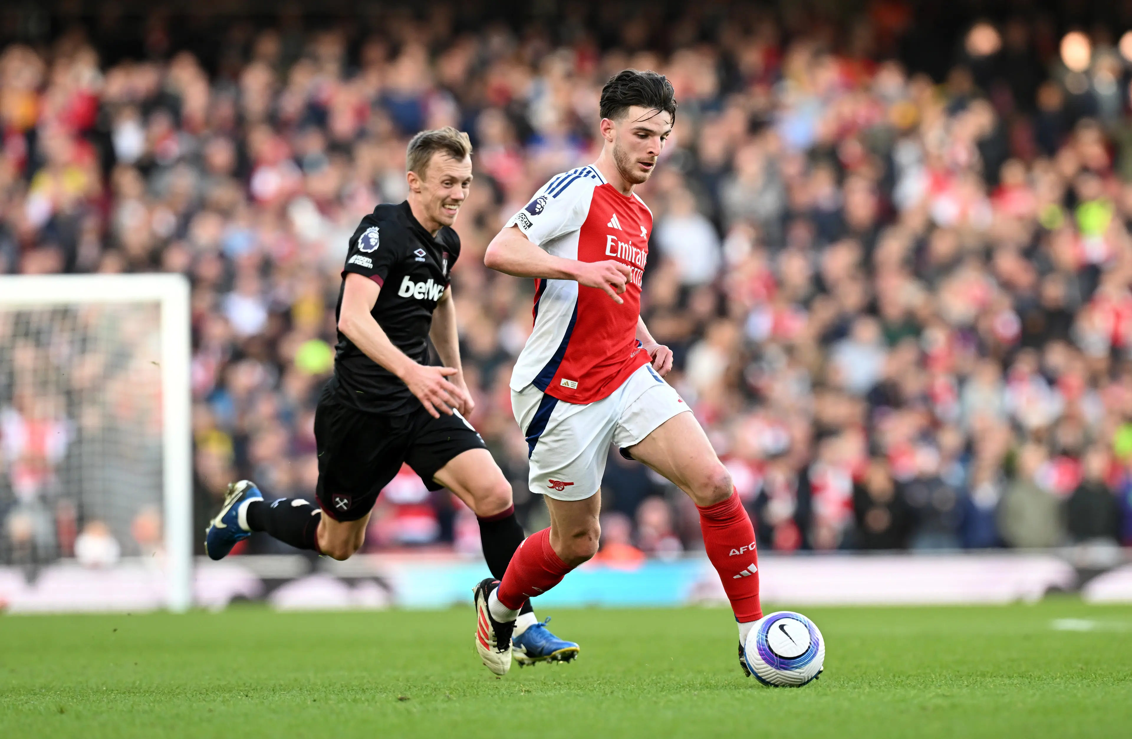 Rice was allegedly the subject of a bid from PSG (Getty)