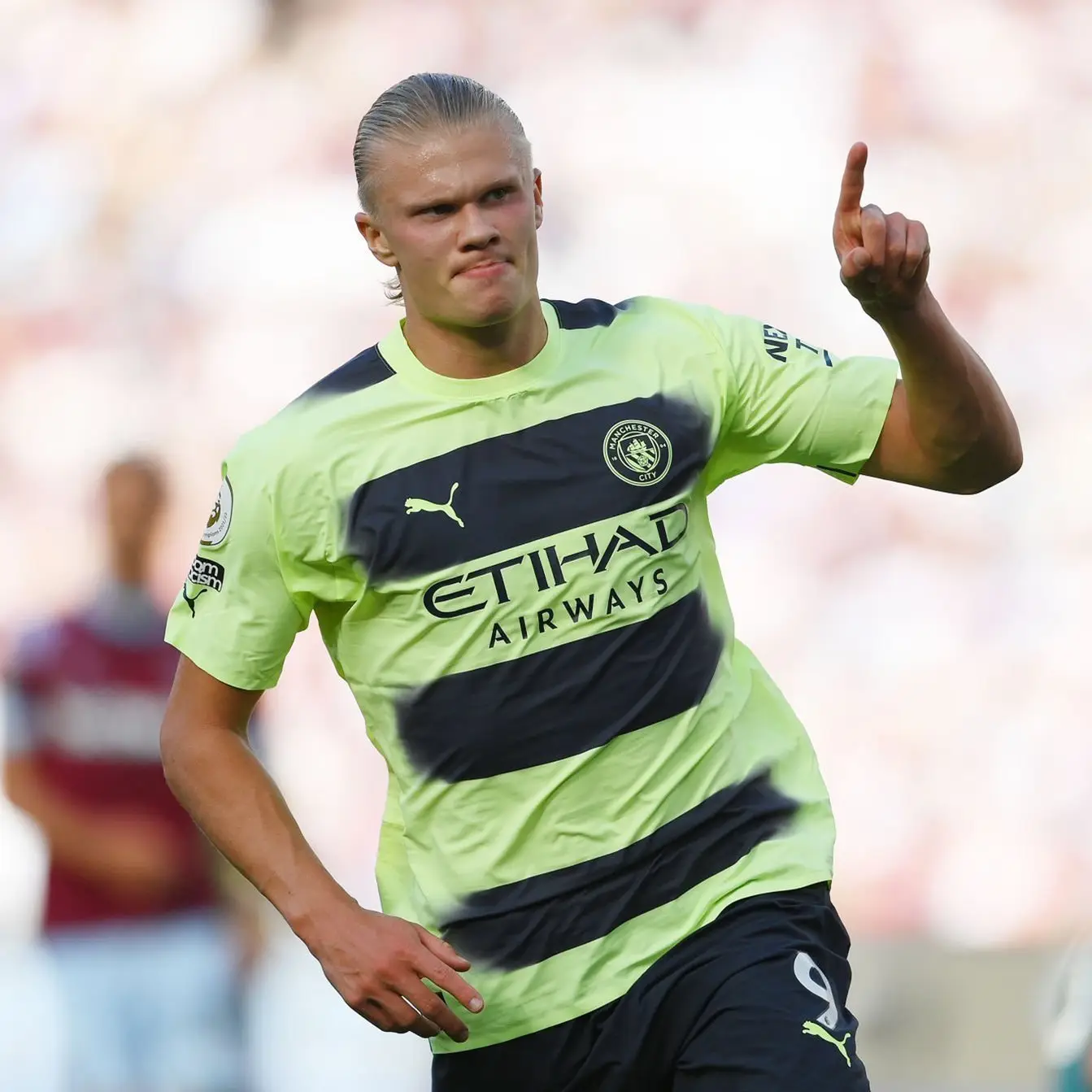 Manchester City forward Erling Haaland 