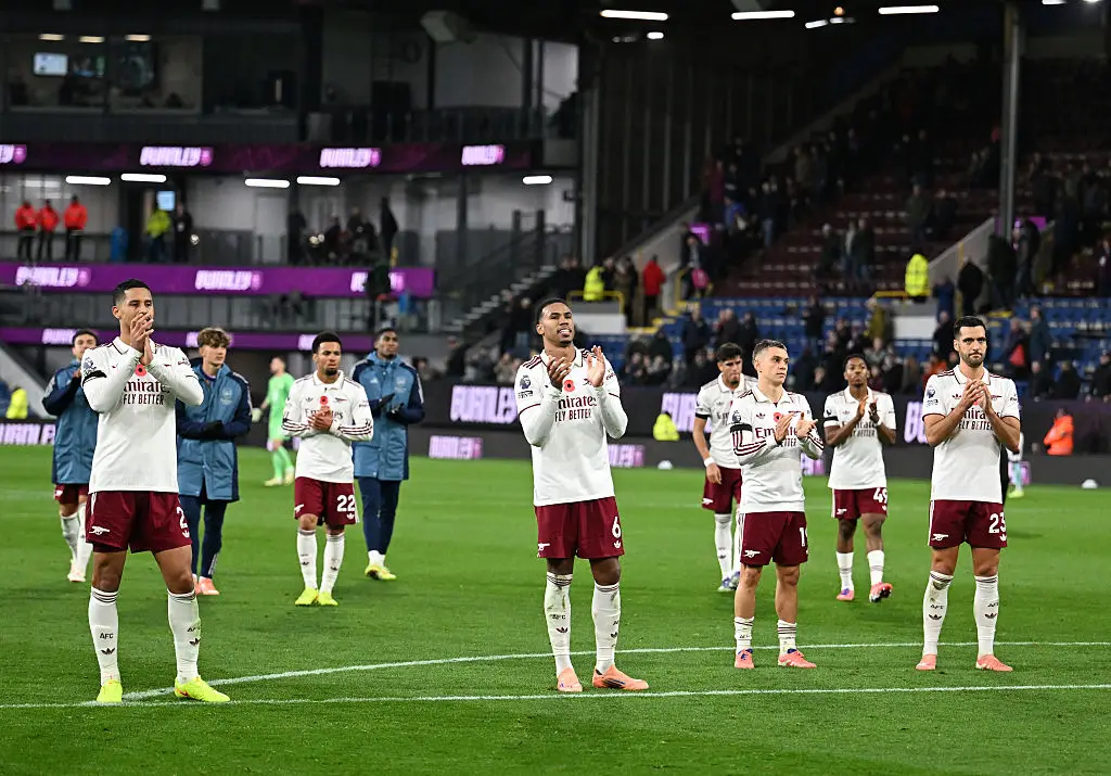 Arsenal beat Burnley to extend the gap at the top of the Premier League (Credit:Getty)