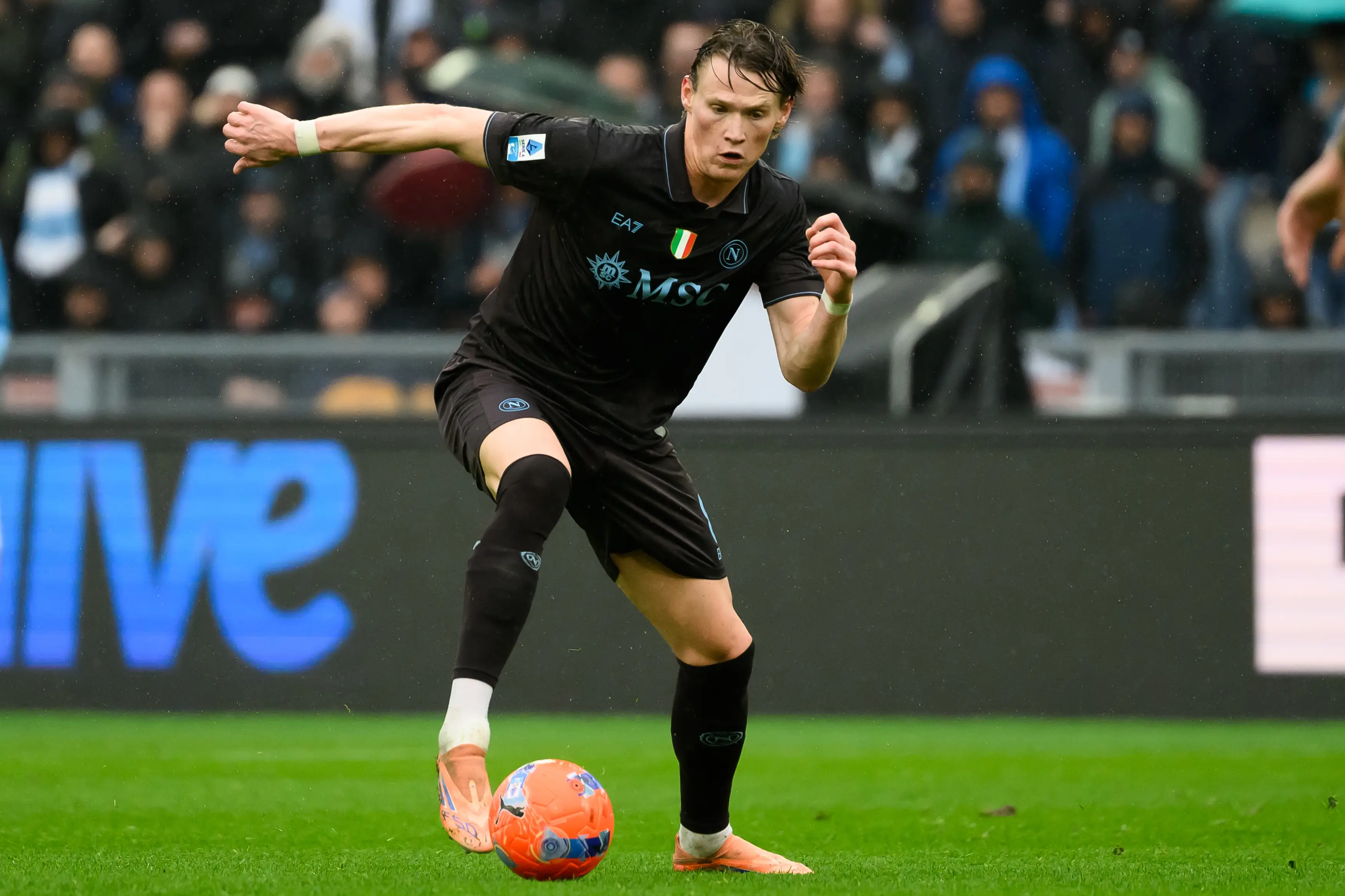 Scott McTominay has been a key player for Napoli. Image: Getty