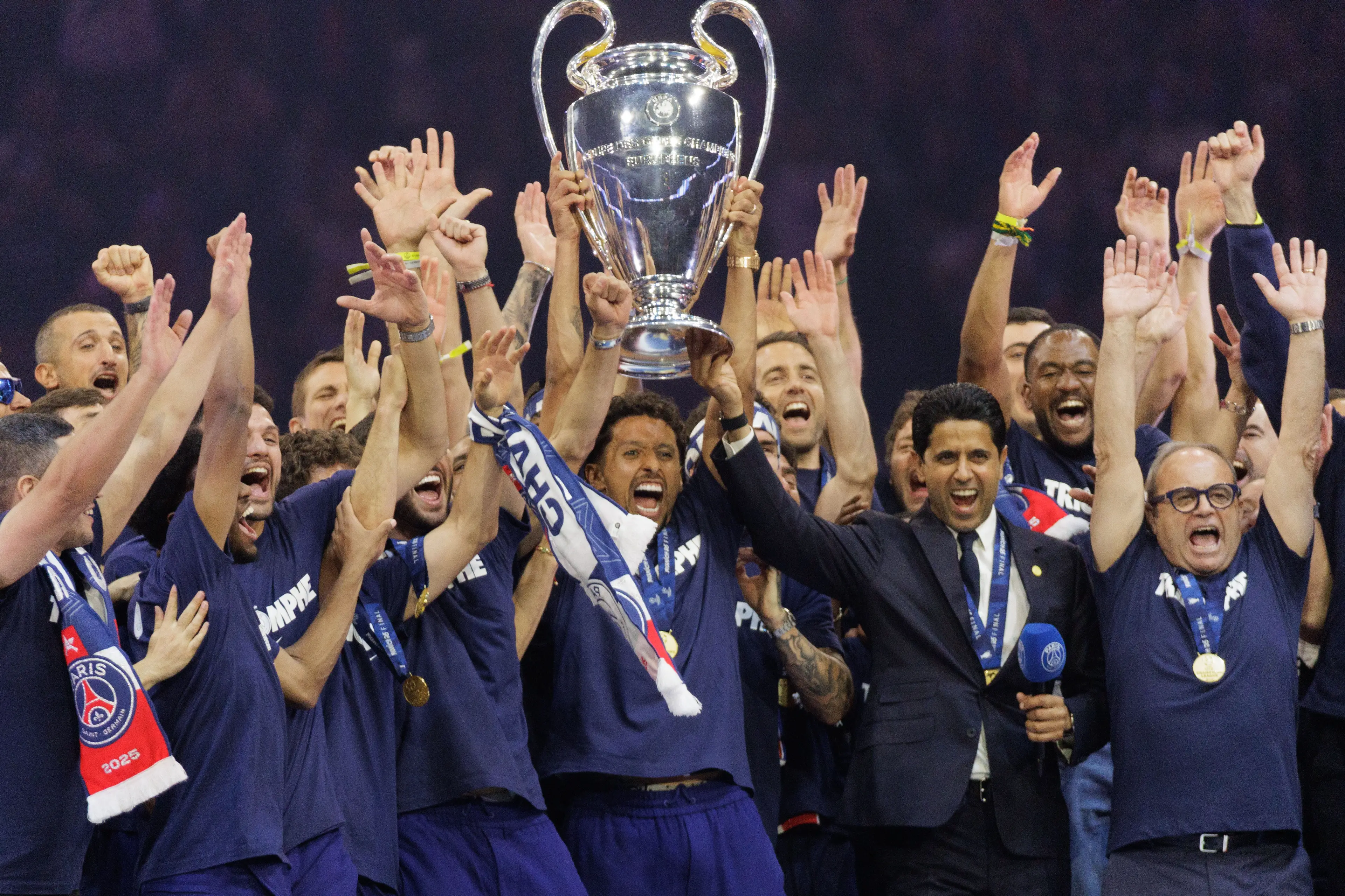 PSG are the reigning holders of the Champions League (Image: Getty)