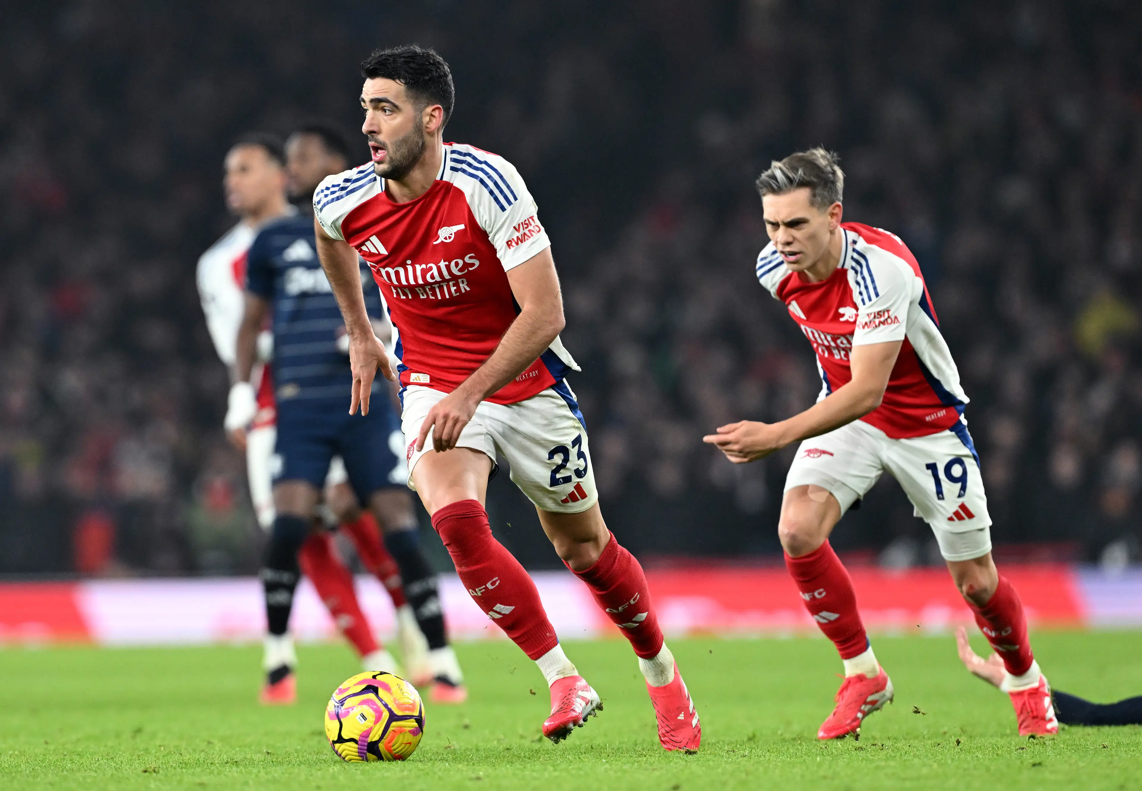Mikel Merino was slammed by Arsenal supporters. Image: Getty