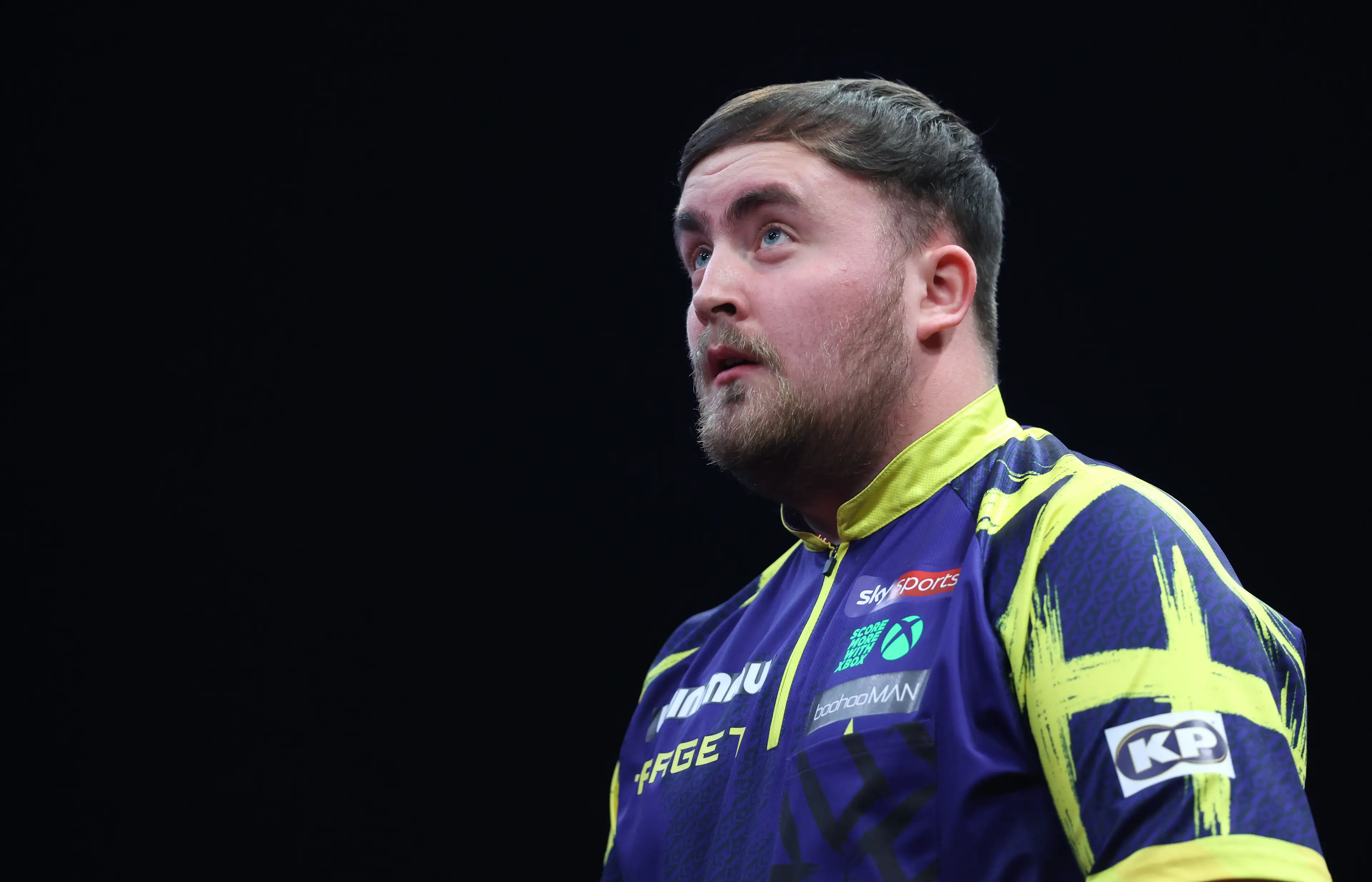 Luke Littler says he's aware that some fans might be 'getting bored' of his dominance. Image: Getty 