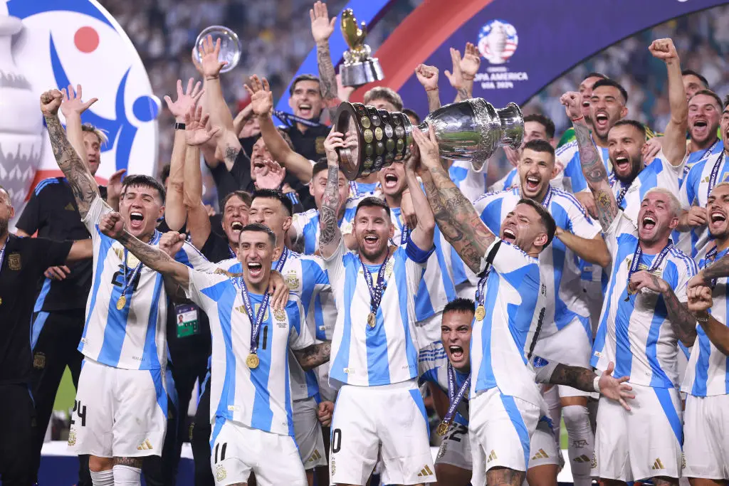 Lionel Messi led Argentina to victory in the 2024 Copa America. (Image: Getty)