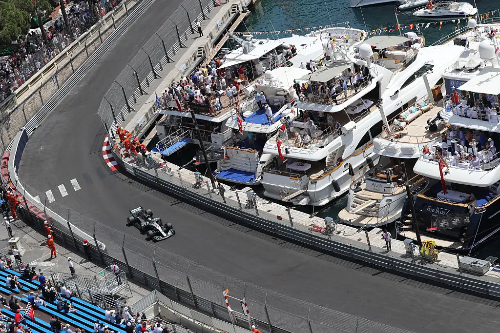 The yachts are an iconic part of the action at Monaco (Valery HACHE/AFP/Getty Images)