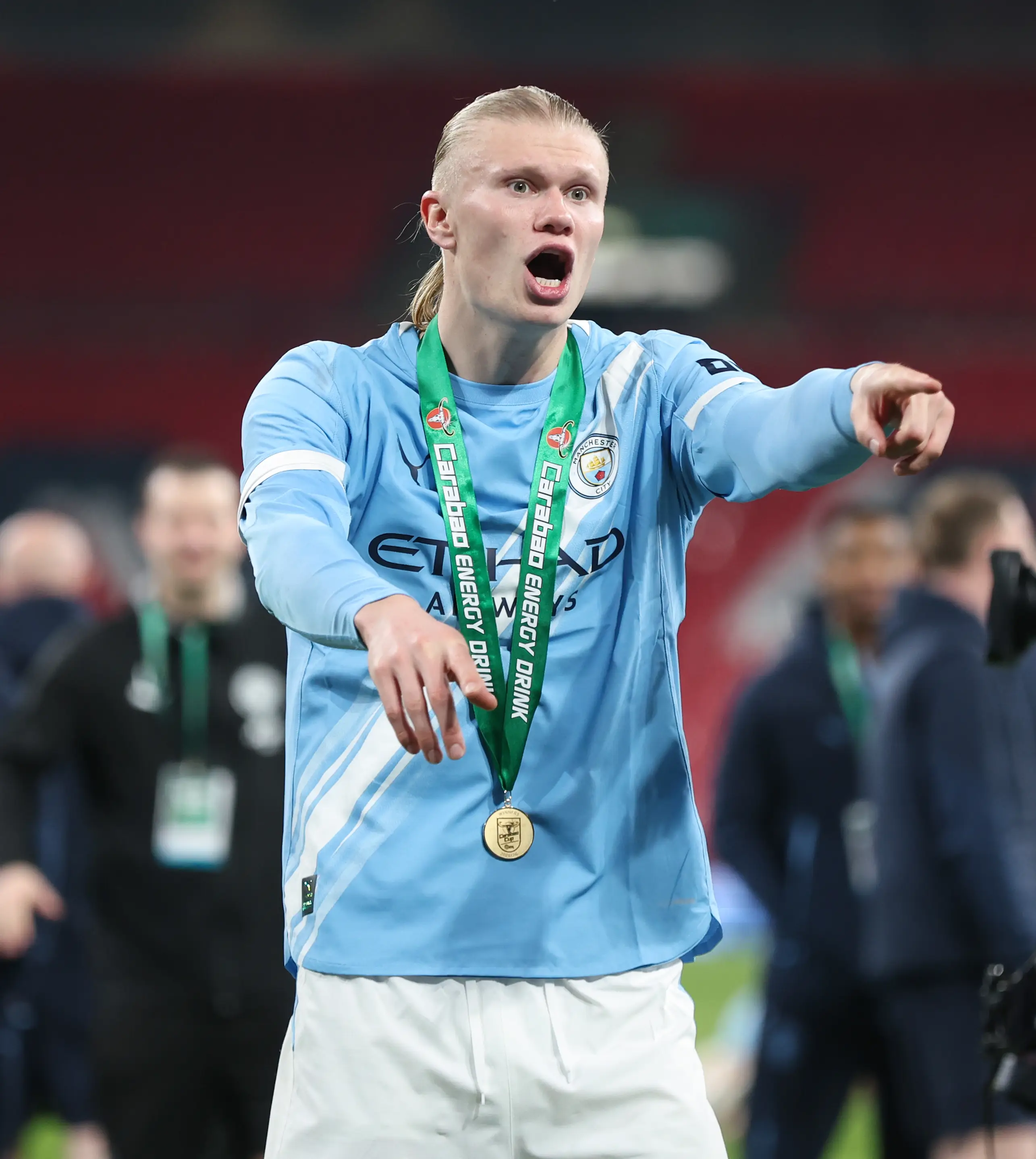 Erling Haaland has treated himself to a new ultra rare car. Image: Getty