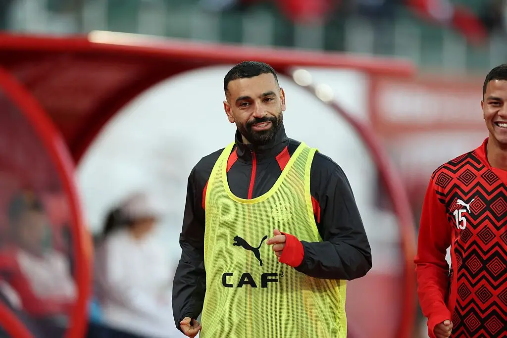 Mo Salah is currently at AFCON with Egypt (Credit:Getty)