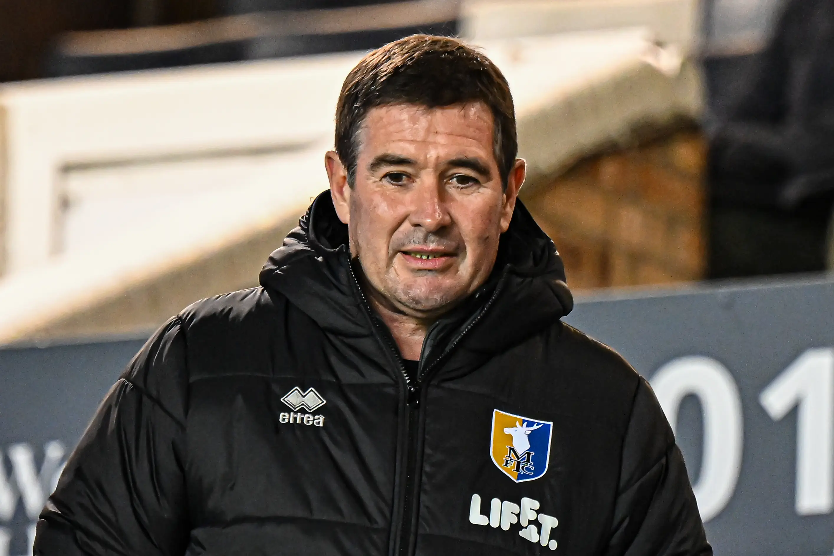 Nigel Clough fumed after Mansfield Town's home defeat to Stockport County. Image: Getty 