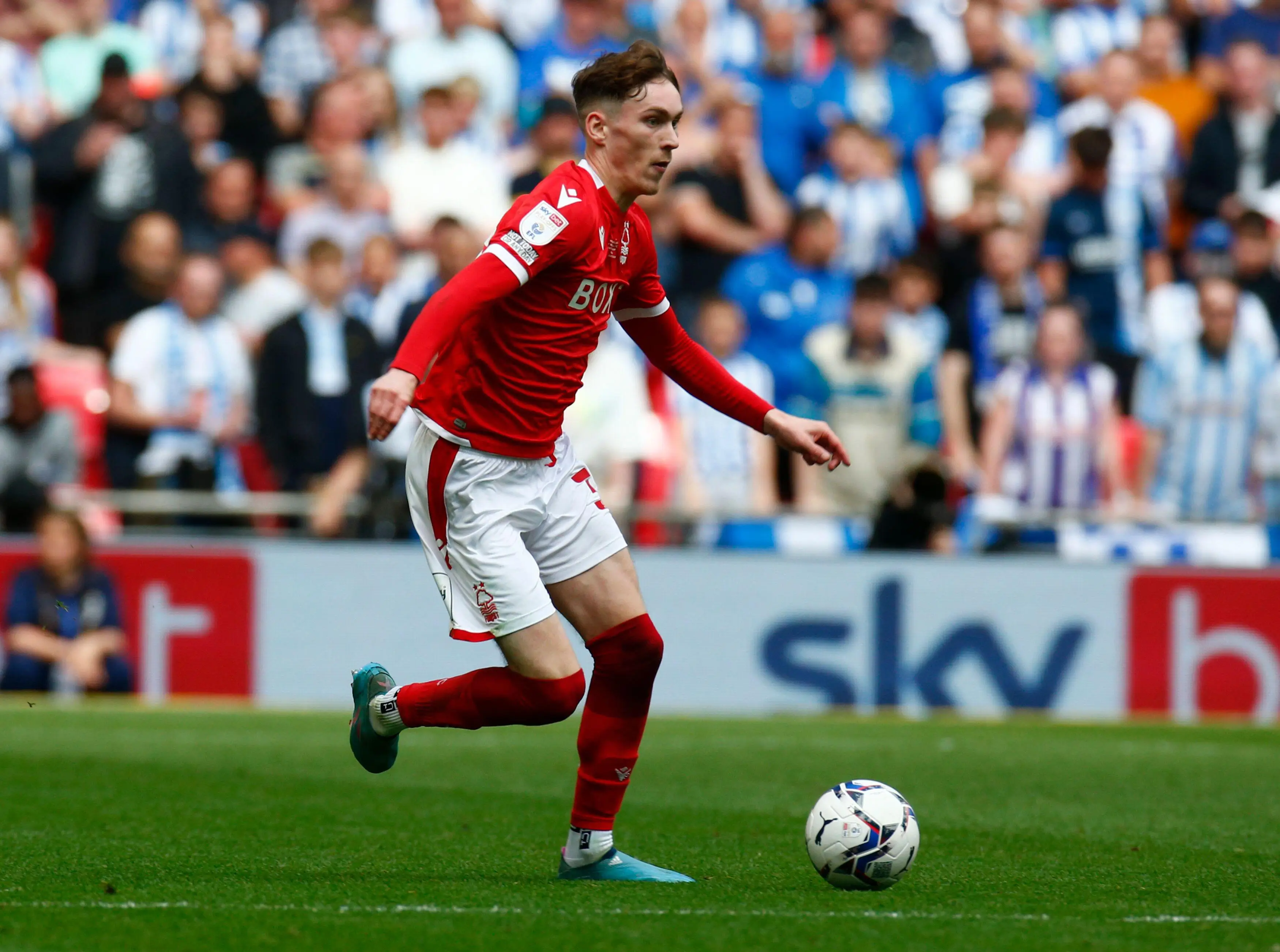 Garner played 69 games for Nottingham Forest last season. (Image