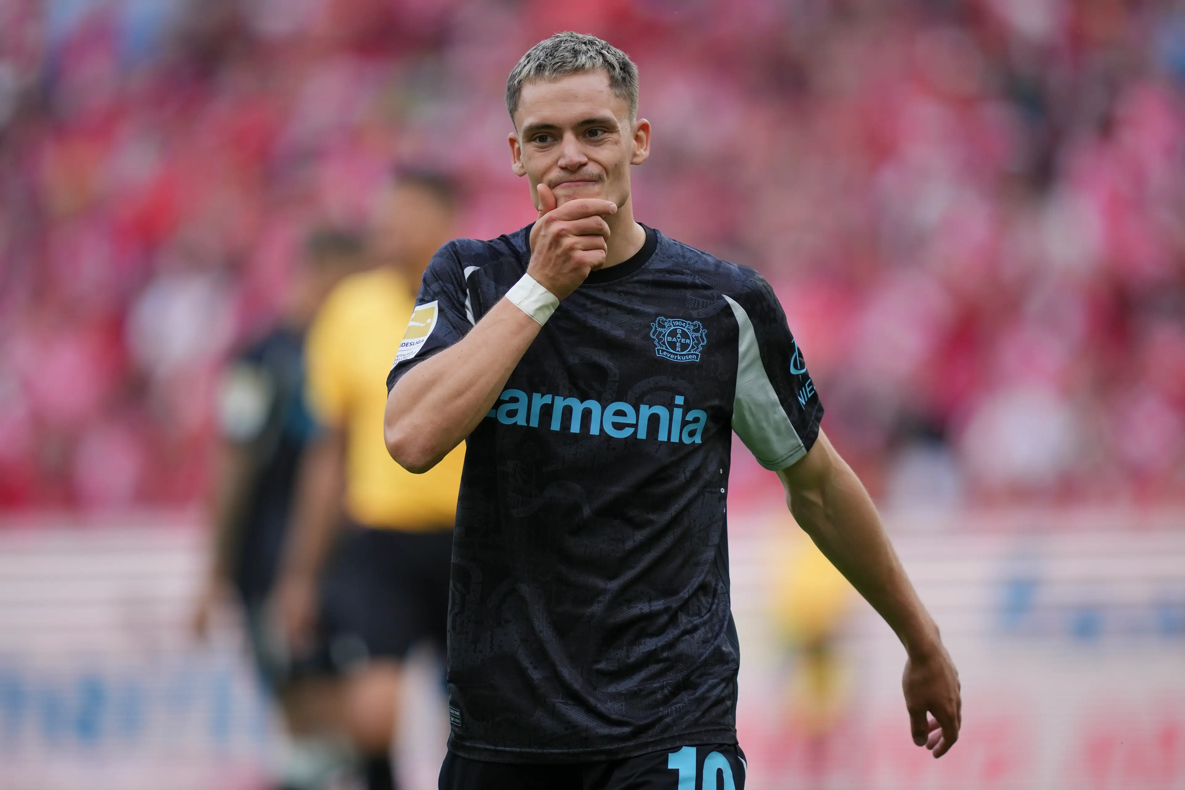 Florian Wirtz looks set to join Liverpool this summer. Image: Getty