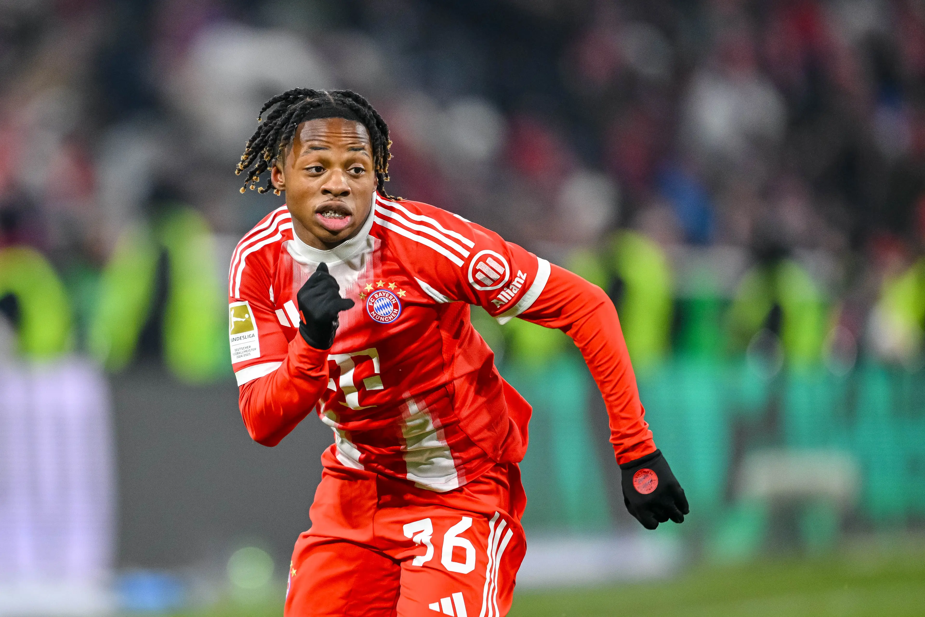 Wisdom was punished by Vincent Kompany. Image: Getty