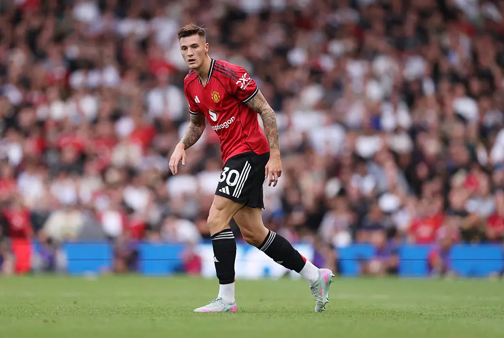 Benjamin Sesko has failed to impress in two performances for United. (Image:  Catherine Ivill - AMA/Getty Images)