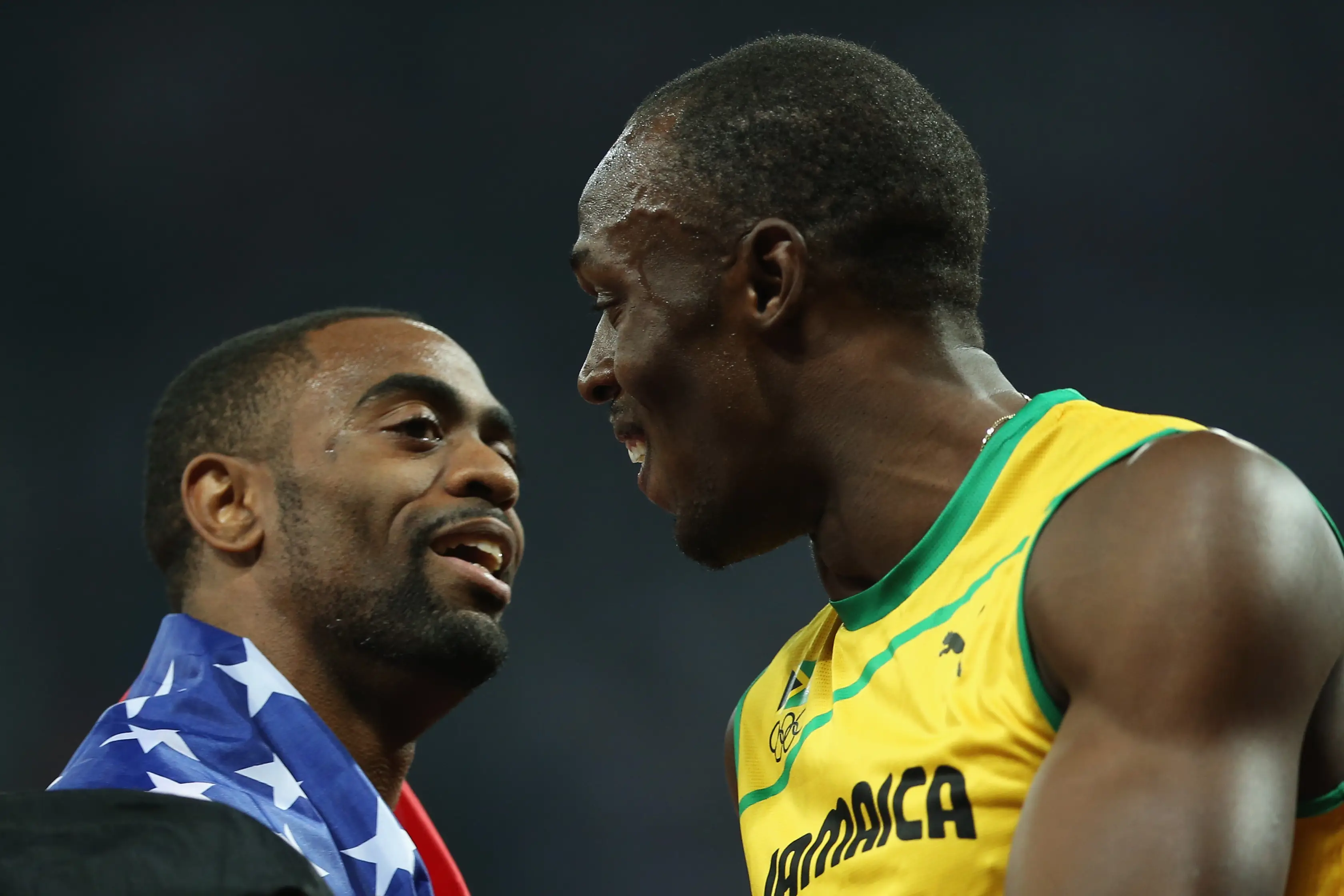 Usain Bolt and Tyson Gay were never the best of friends. Image: Getty