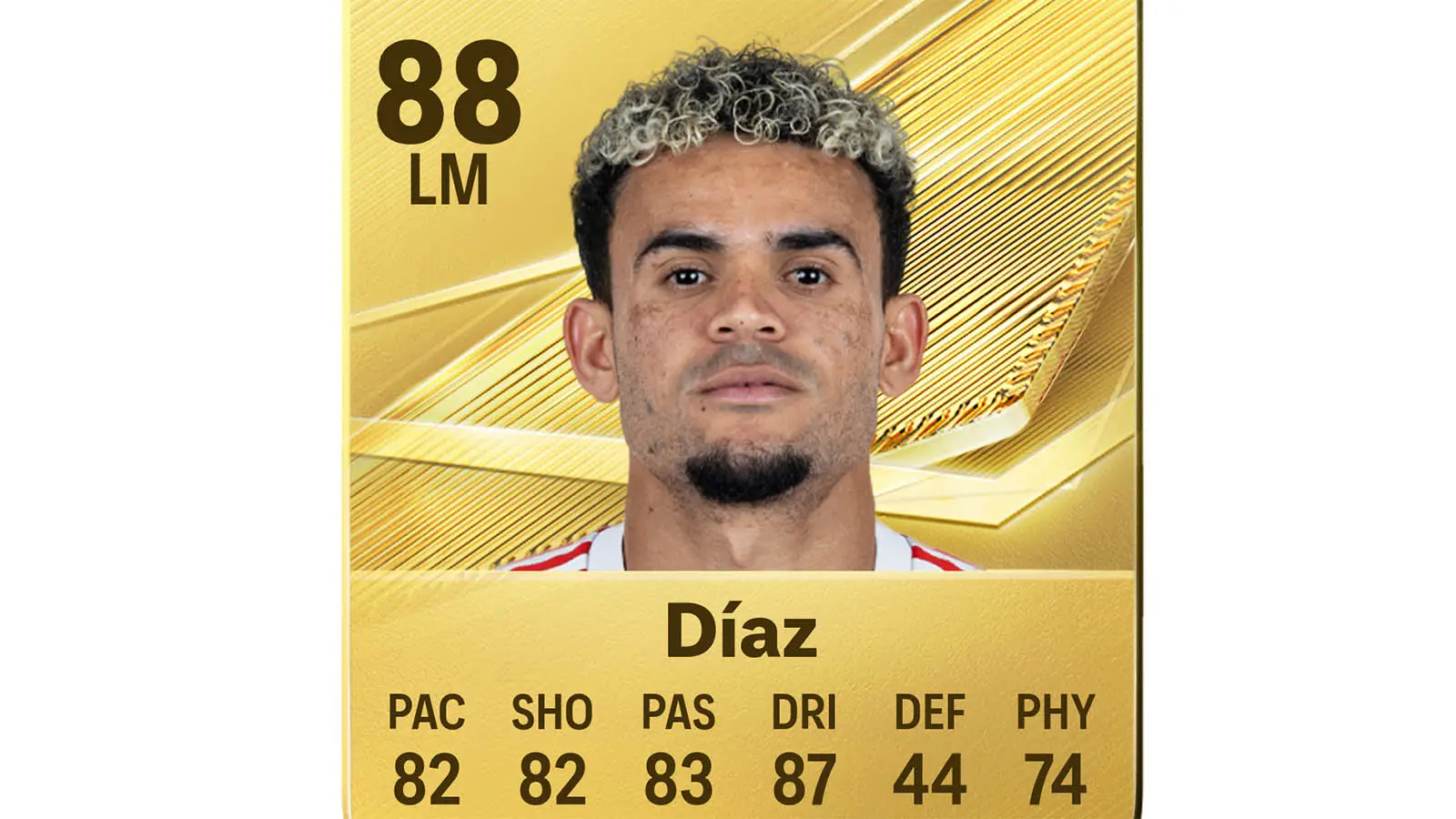 Luis Diaz's EA FC 27 card (Image: EA SPORTS)