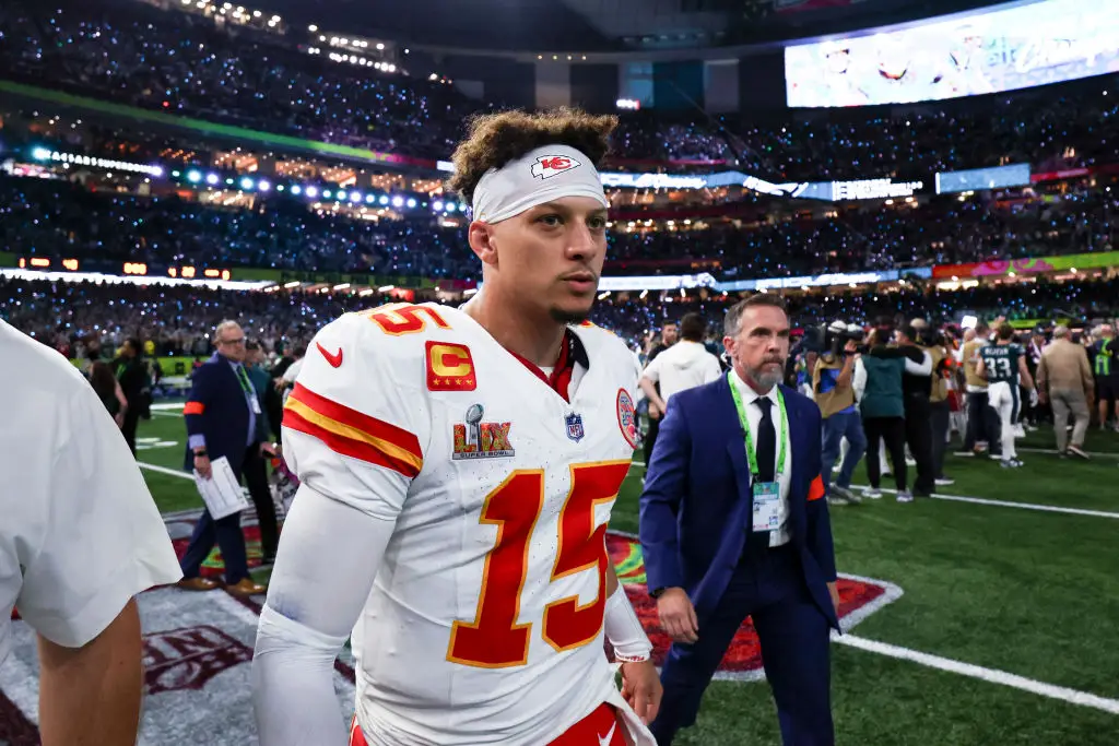 Patrick Mahomes at Super 59 (Credit:Getty)