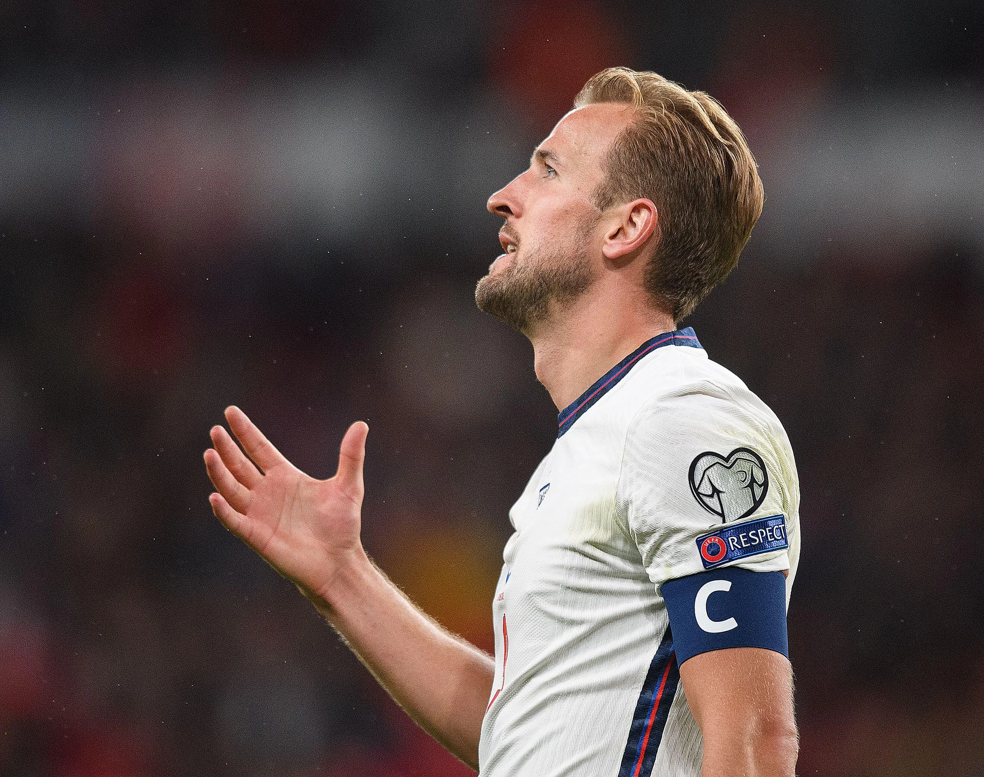 England captain Harry Kane. (Alamy)
