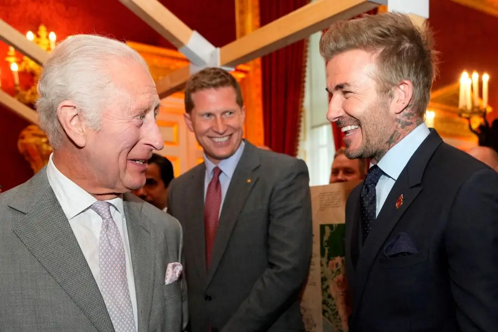 David Beckham could be knighted by King Charles III (Credit:Getty)