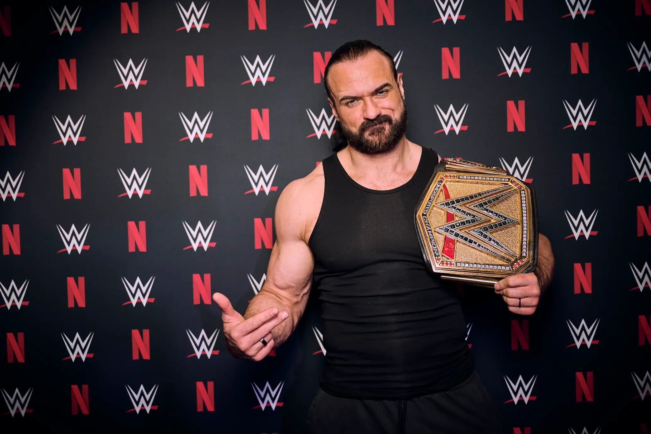 Drew McIntyre called for Littler to make the change permanently. Image: WWE