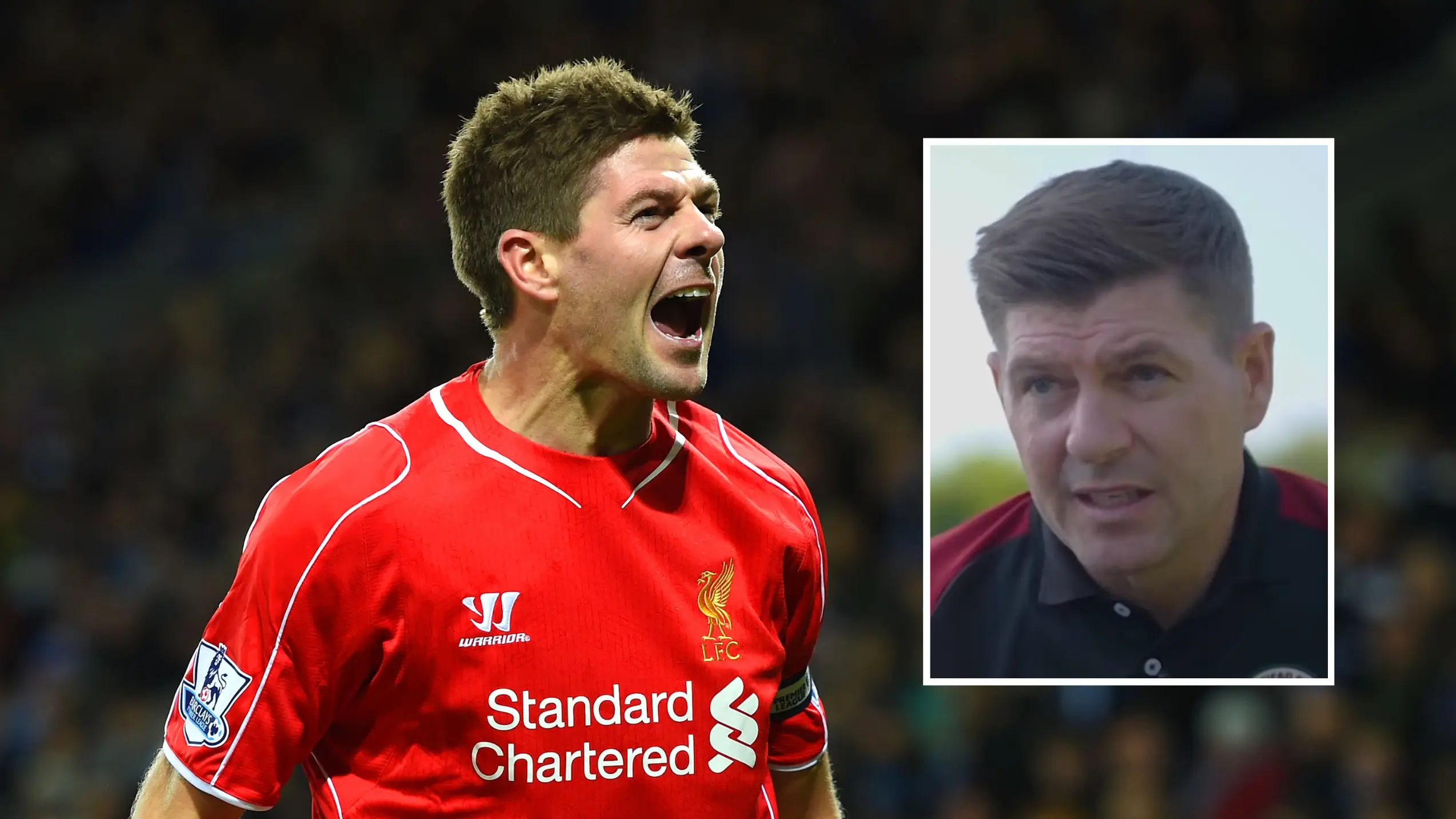 Steven Gerrard didn't hesitate when naming his two 'hardest' Liverpool teammates