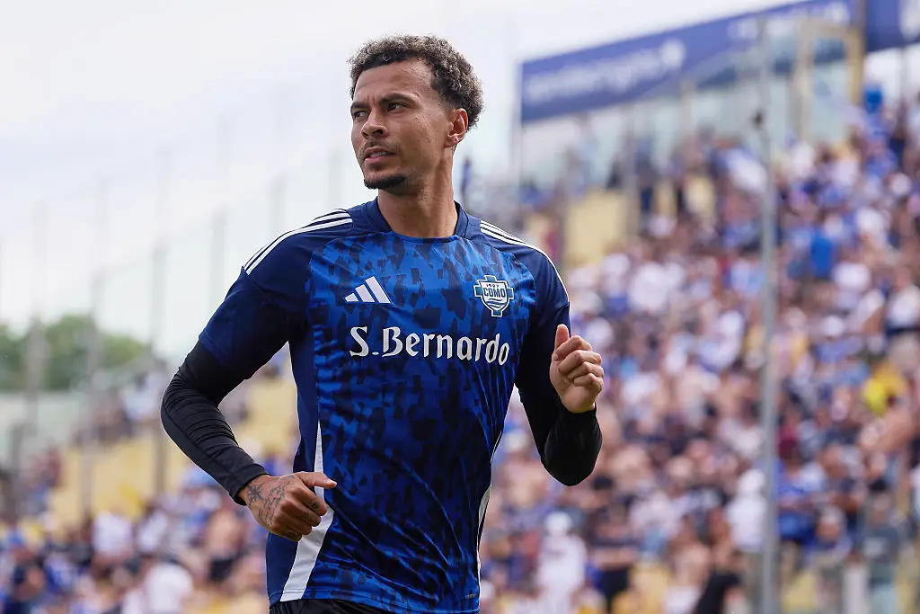 Dele Alli left Como in September (Credit:Getty)