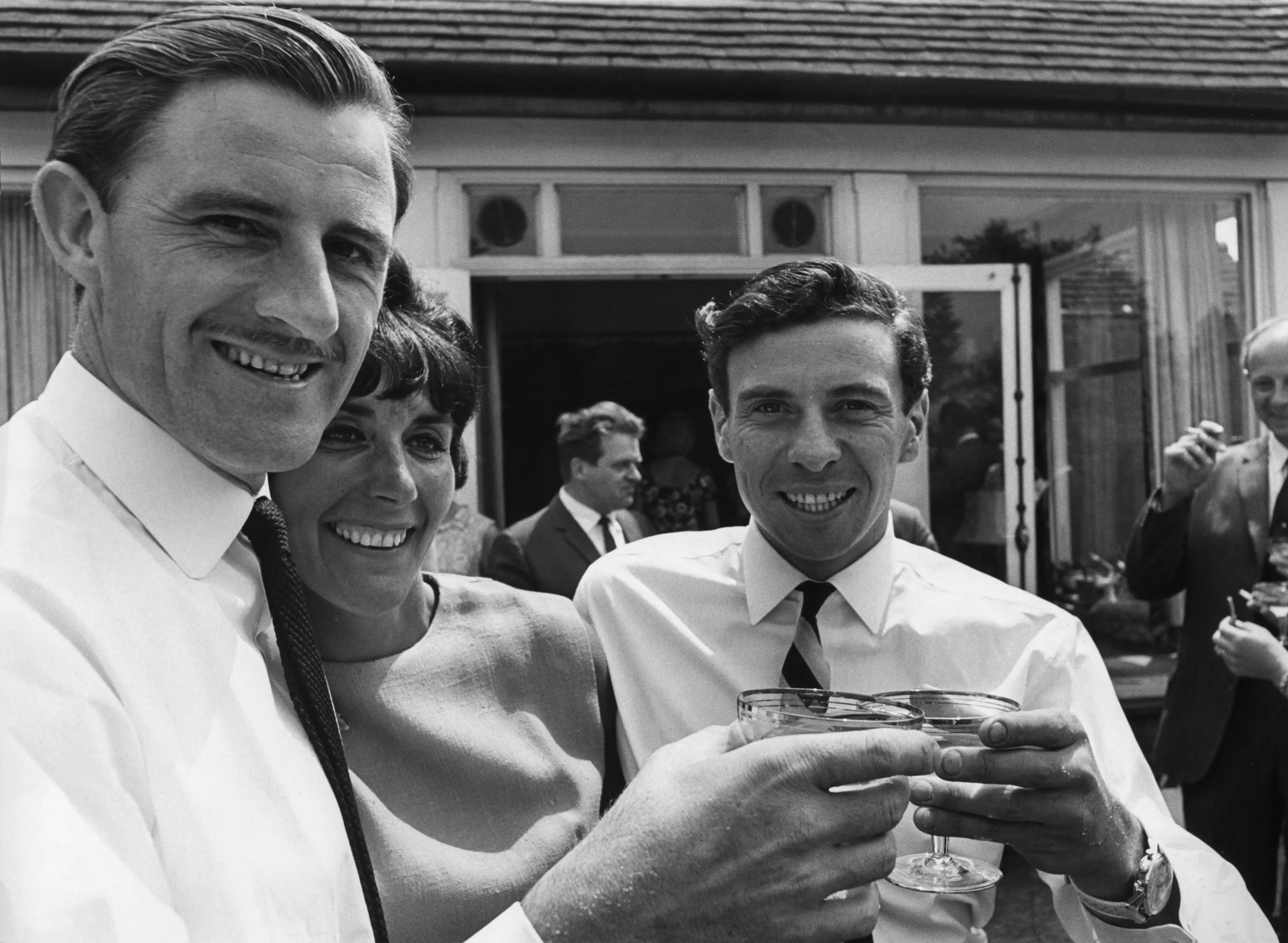 Graham Hill and Jim Clark were rivals (Image: Getty)