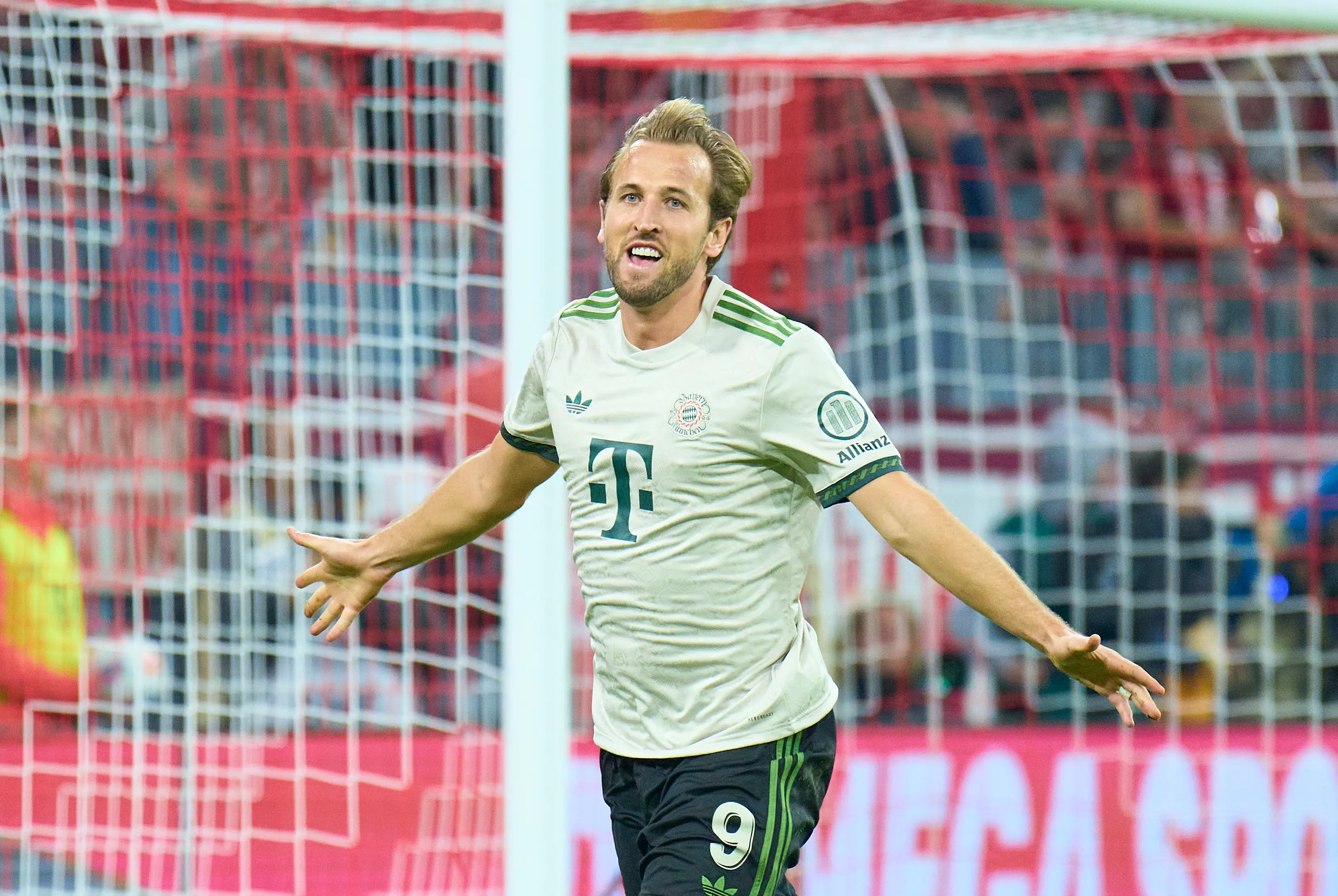 Harry Kane is enjoying life in Germany. Image: Getty