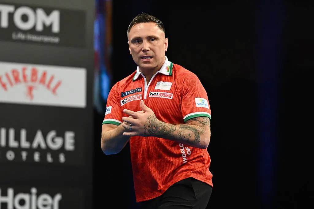 Gerwyn Price won the World Darts Championship in 2021 (Image: Getty)