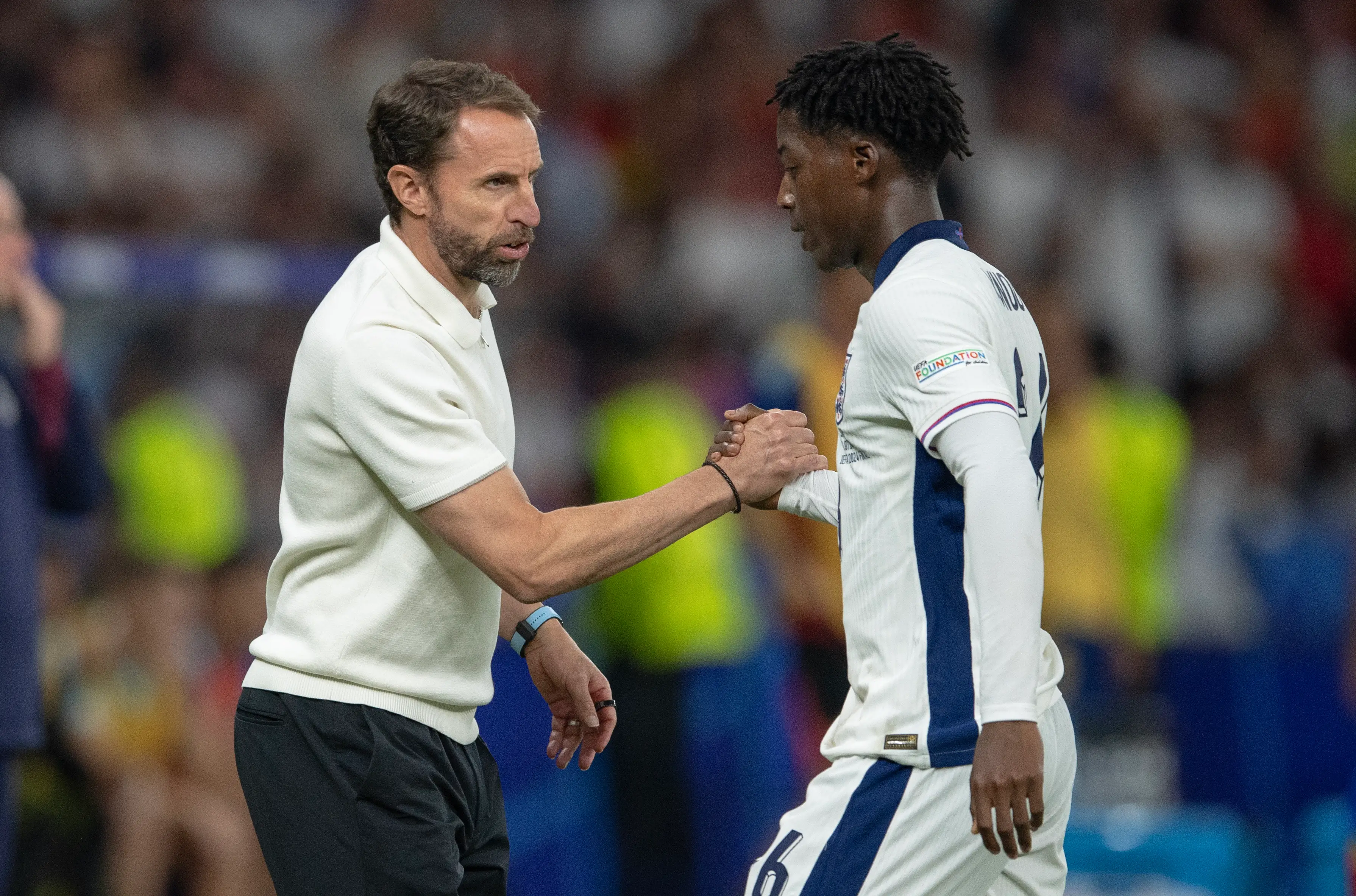 Richard Keys backs Gareths Southgate to replace Ruben Amorim at Manchester United. Image: Getty  
