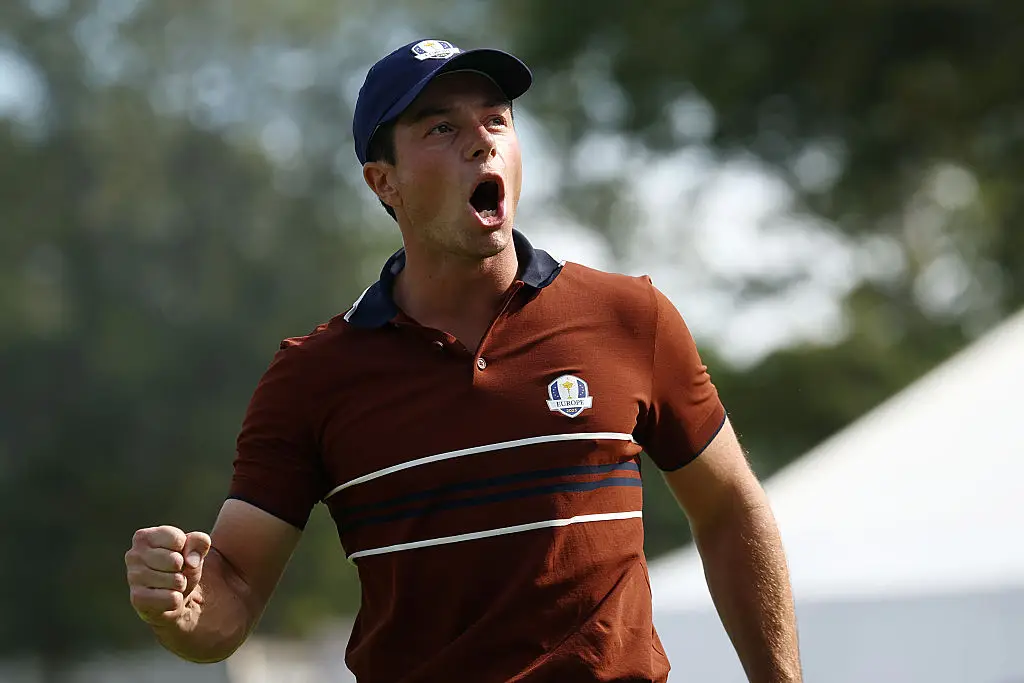 Viktor Hovland has withdrawn from the Ryder Cup. (Image:  Jared C. Tilton/Getty Images)