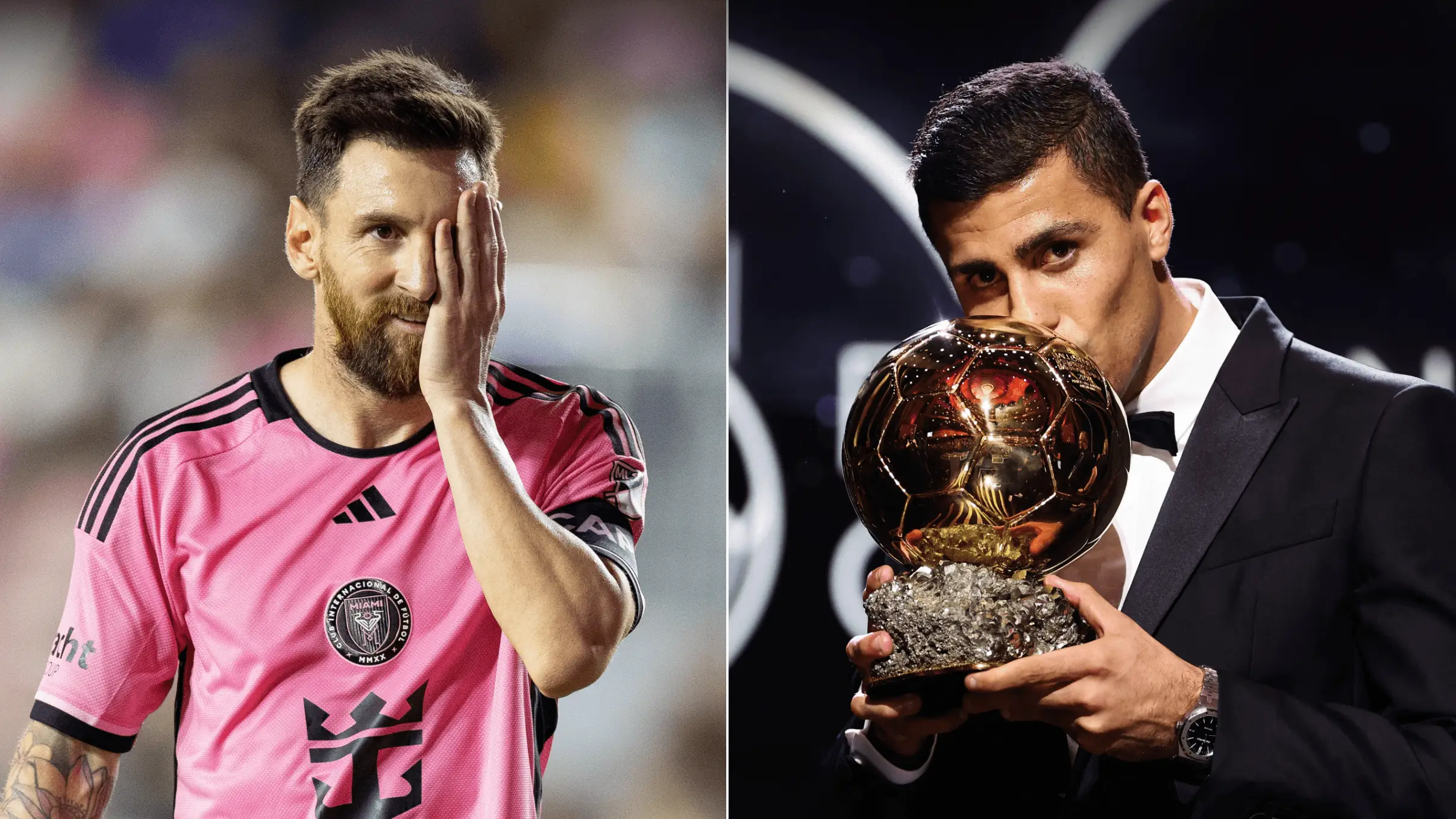 The text Lionel Messi sent to Rodri after his Ballon d’Or win over Vinicius Jr revealed