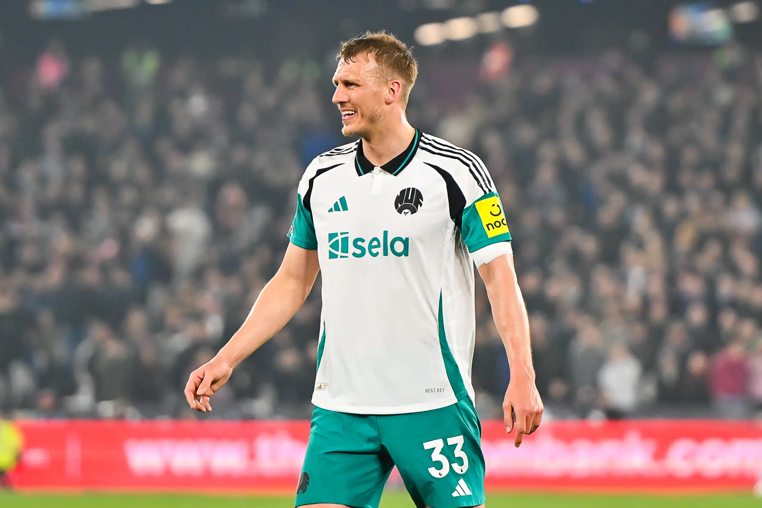 Dan Burn in action for Newcastle United. Image: Getty 