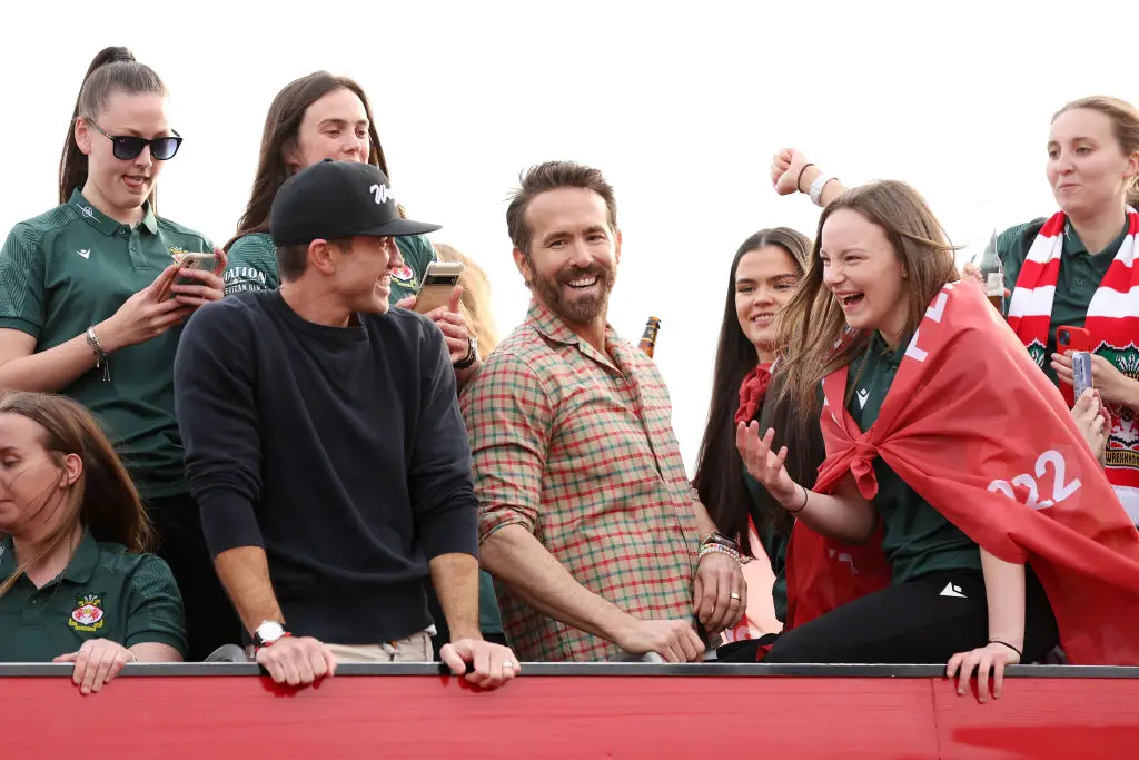 Ryan Reynolds and Rob McElhenney bought Wrexham in November 2020. (Image: Getty)