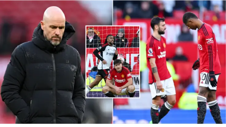 Man Utd fans furious over one Erik ten Hag decision in Fulham defeat