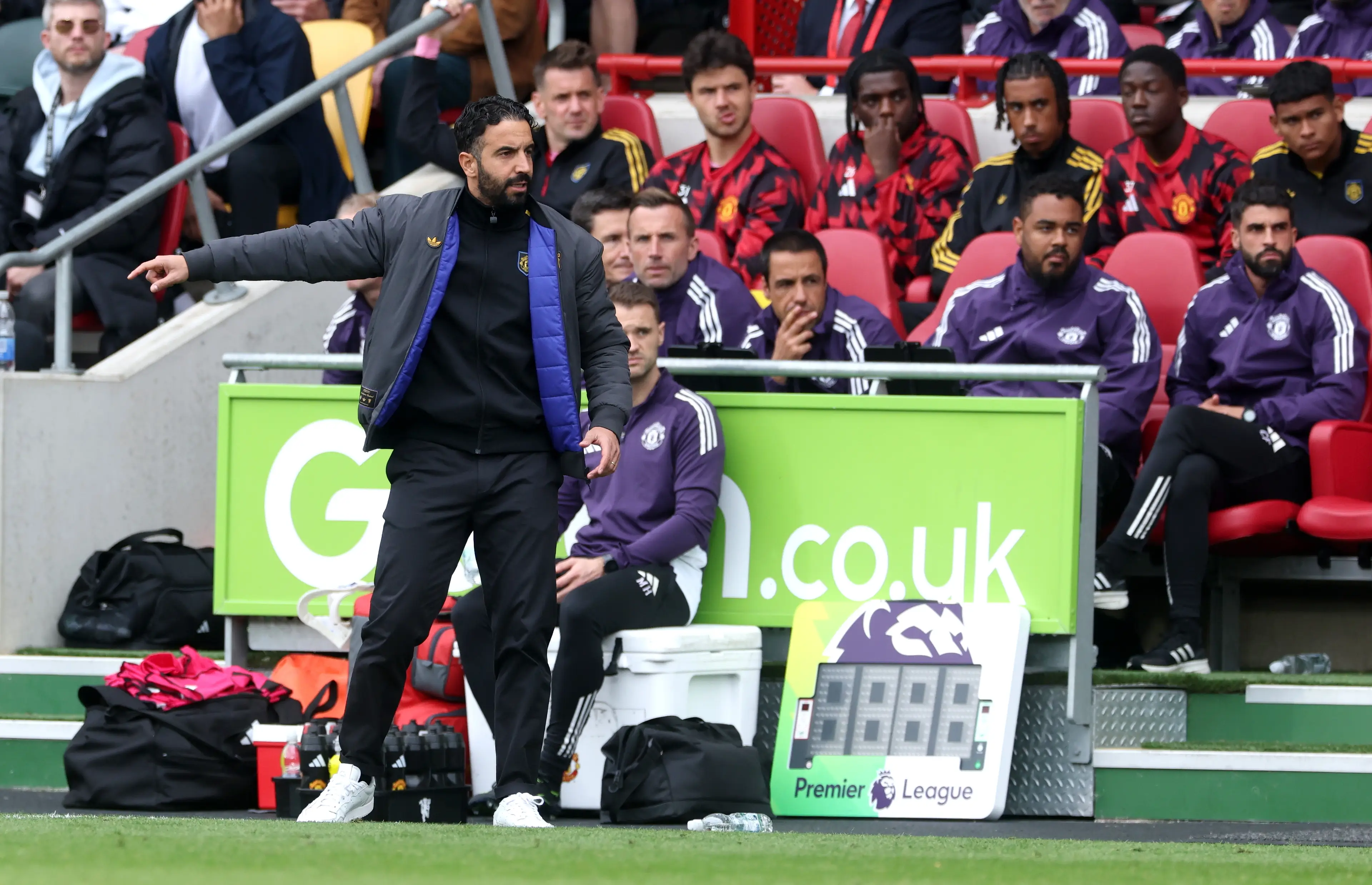 Ruben Amorim's Manchester United have lost three Premier League games so far this season. (Image: Getty)