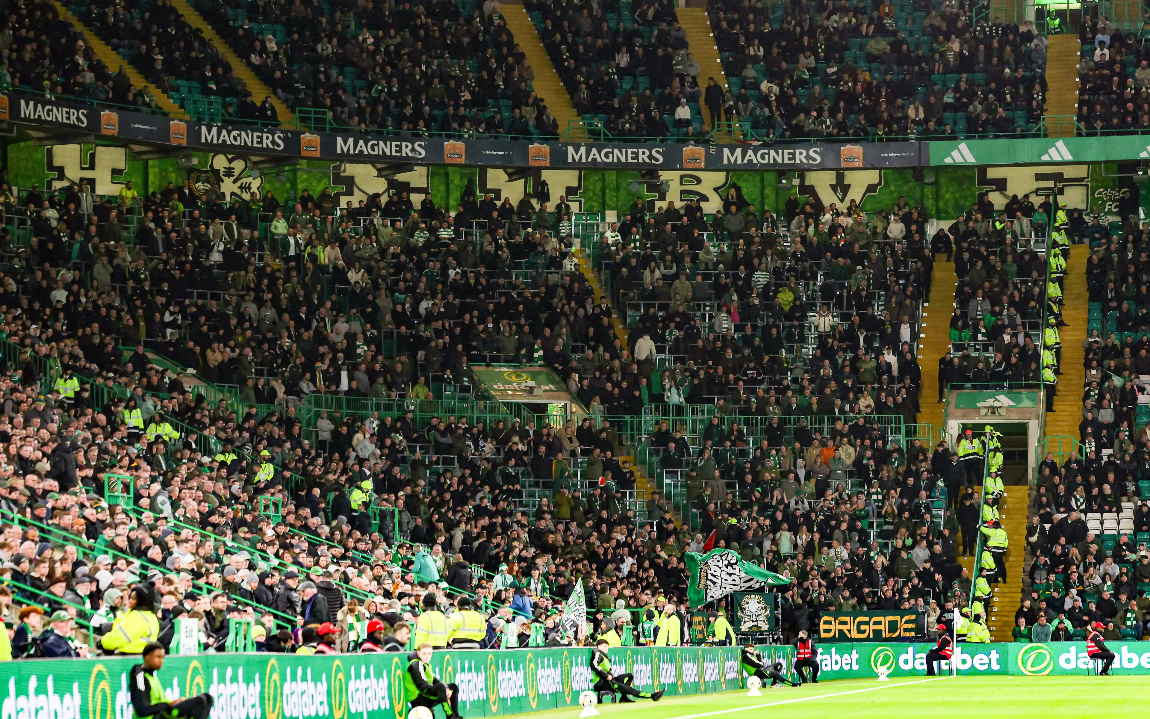 Celtic fans booed the minute's silence against Kilmarnock. (Image: Getty)
