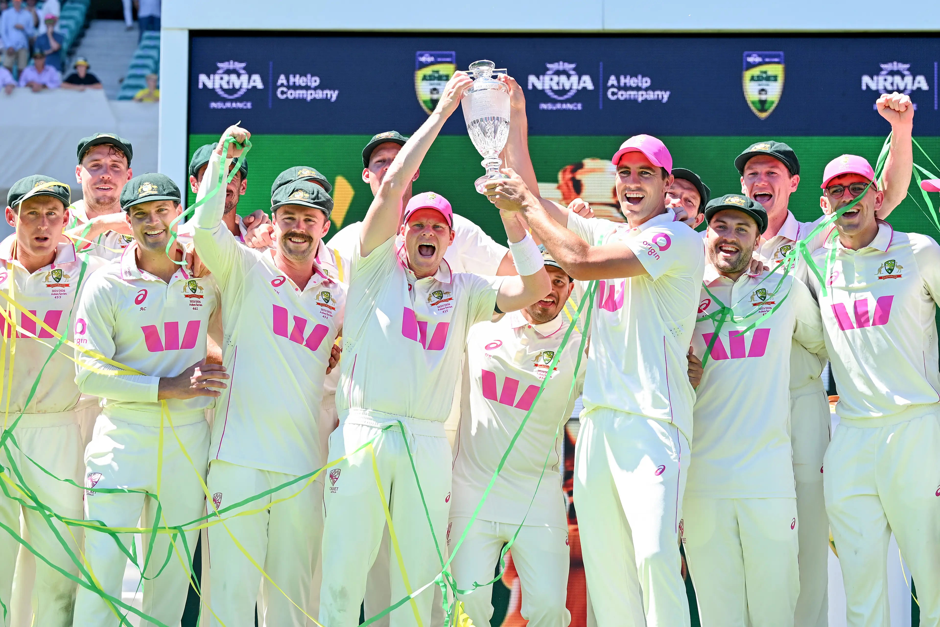 Australia were dominant throughout the Ashes series. Image: Getty