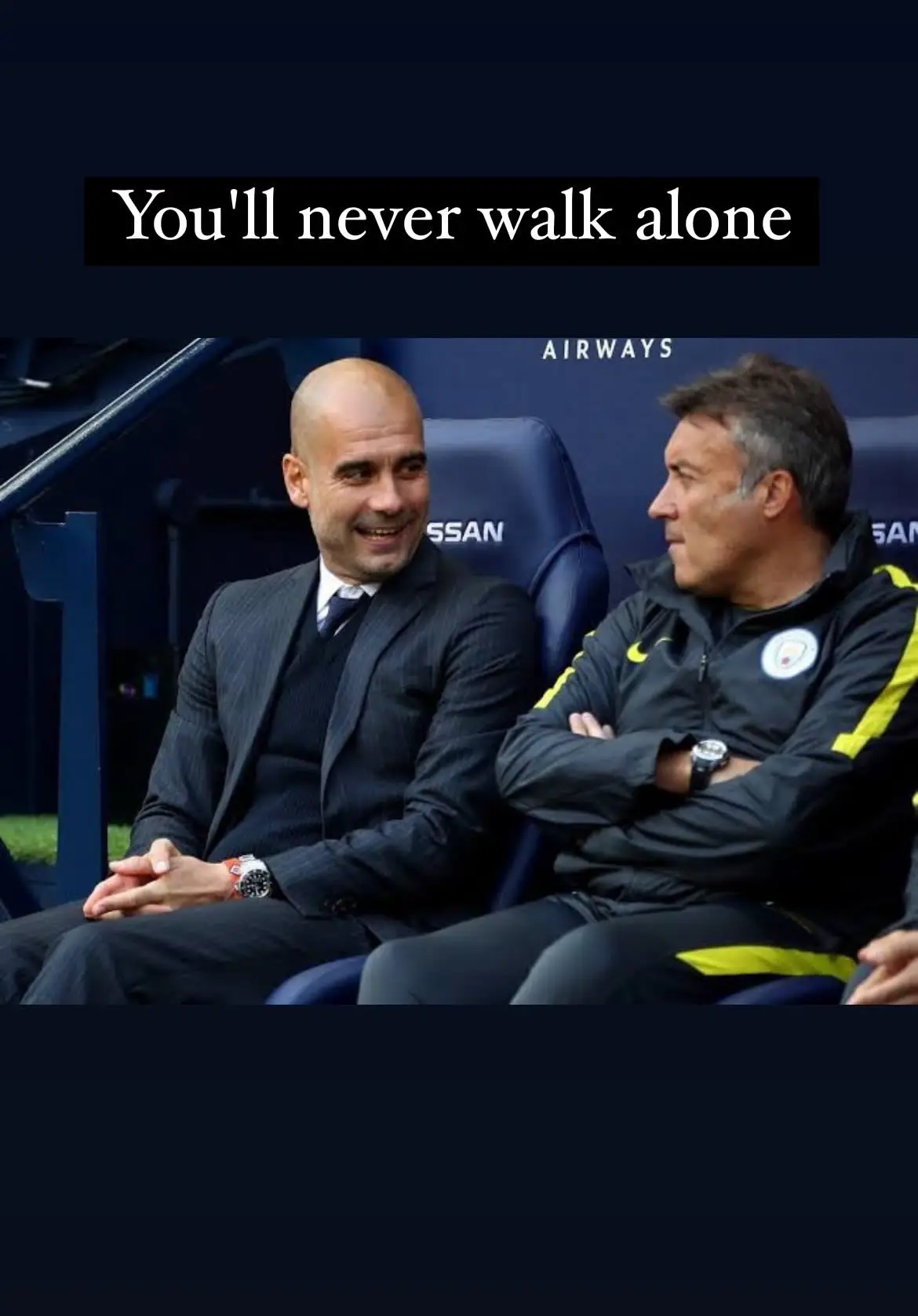 Torrent sent the message to Pep Guardiola on Instagram. Image credit: Instagram/domenectorrent