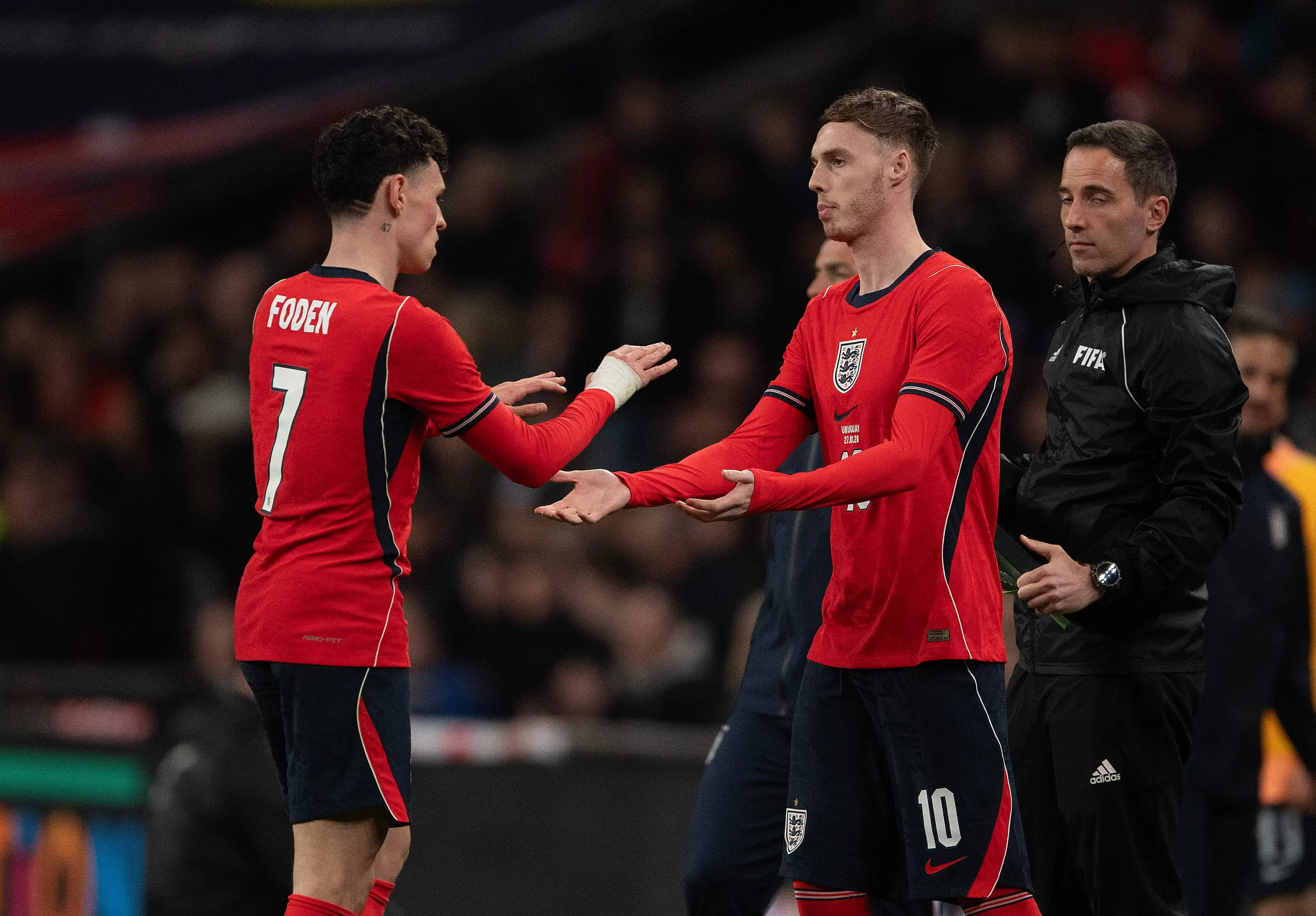 Cole Palmer and Phil Foden struggled against Japan (Image: Getty)