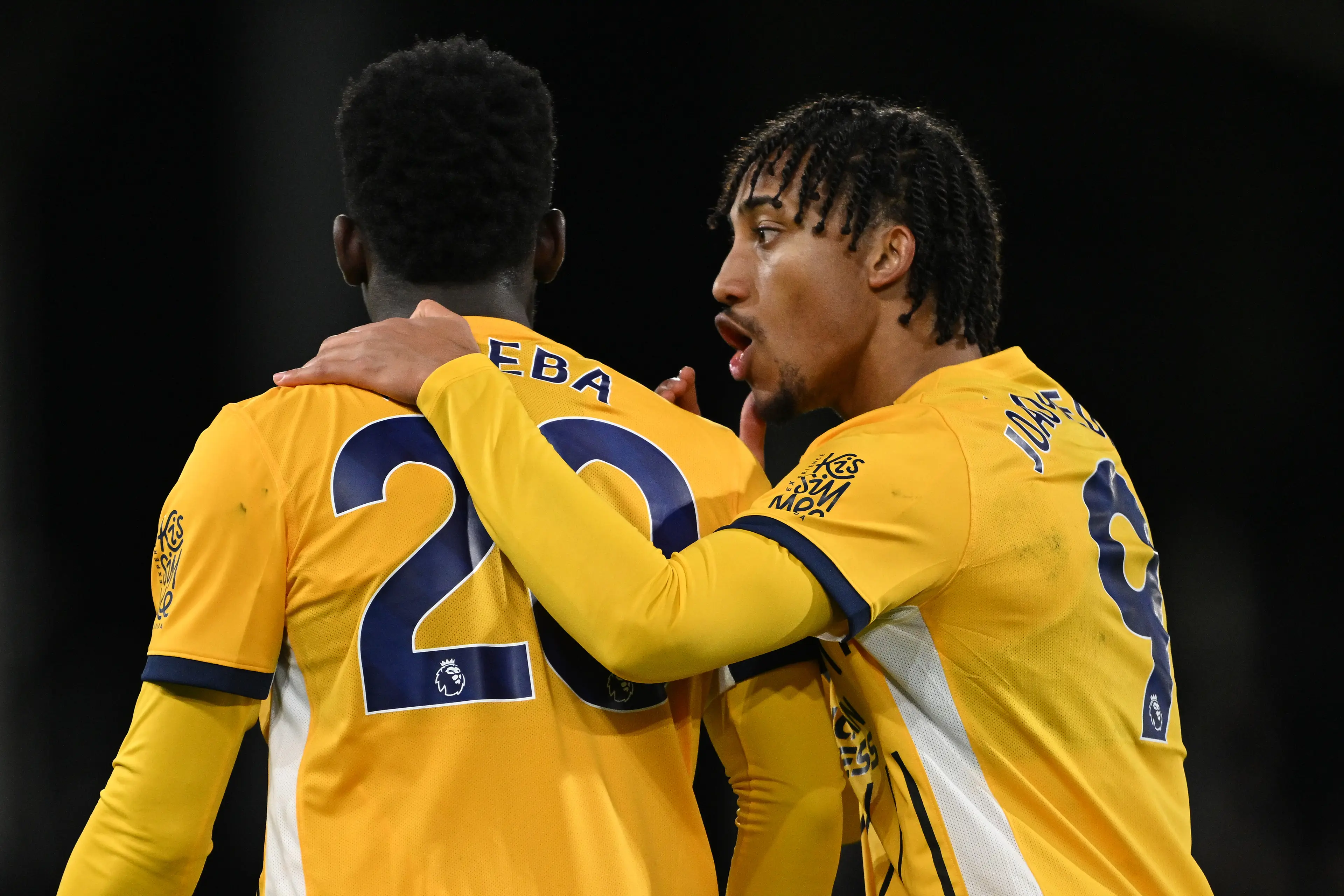 Pedro and Baleba played together at Brighton. Image credit: Getty